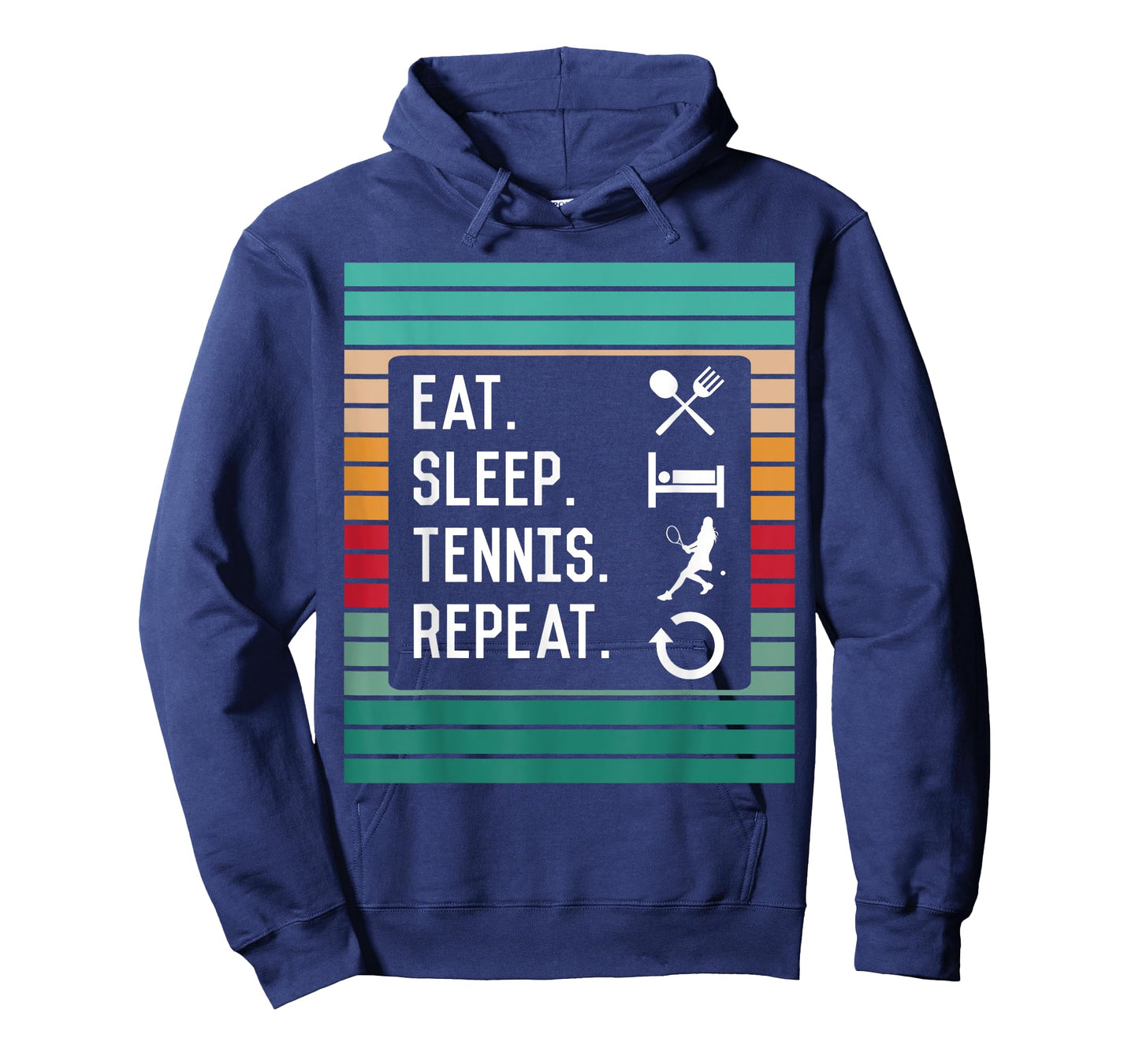 Eat Sleep Tennis Repeat T-Shirt