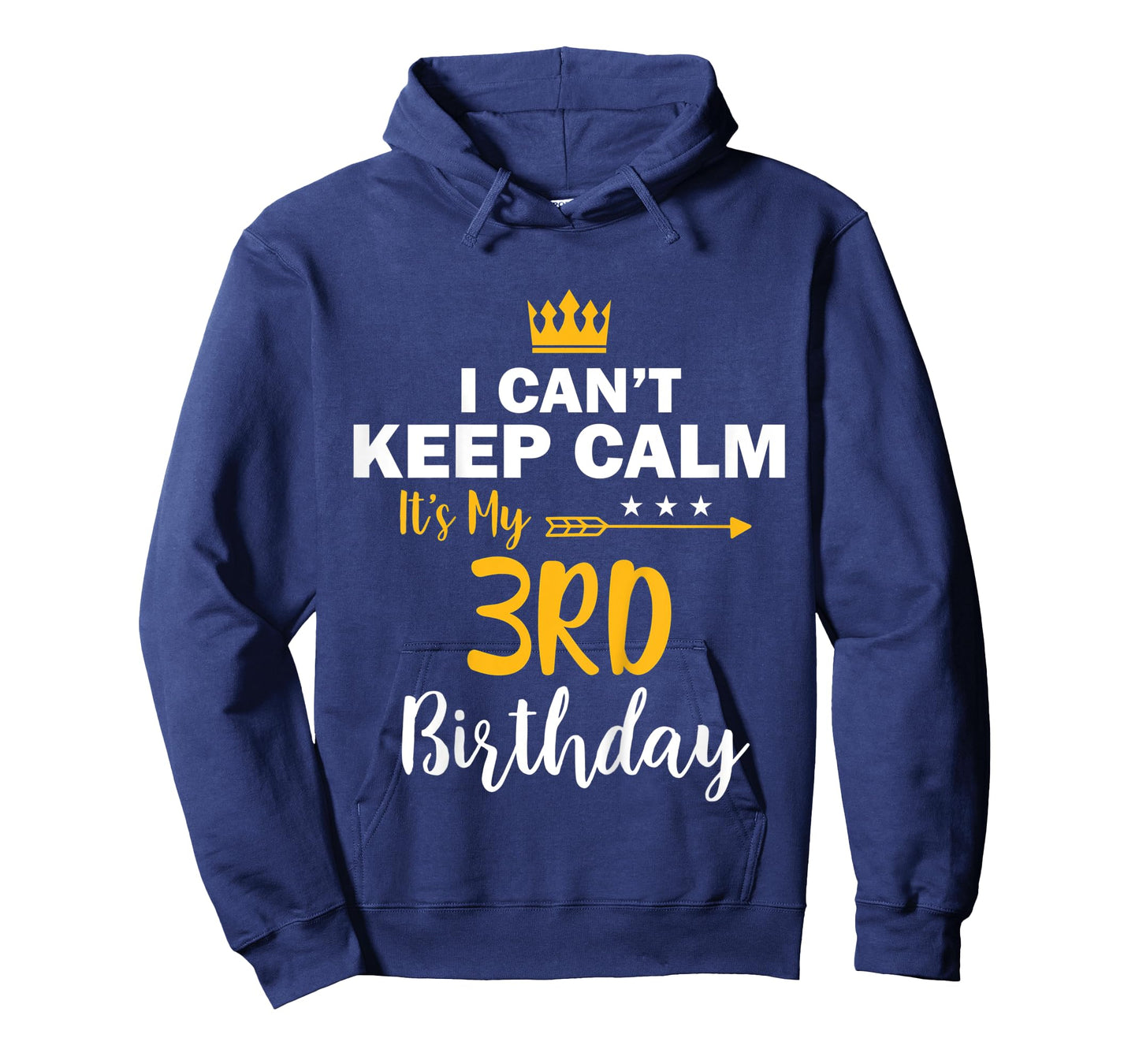 Kids I Cant Keep Calm It's My 3rd Birthday T-Shirt