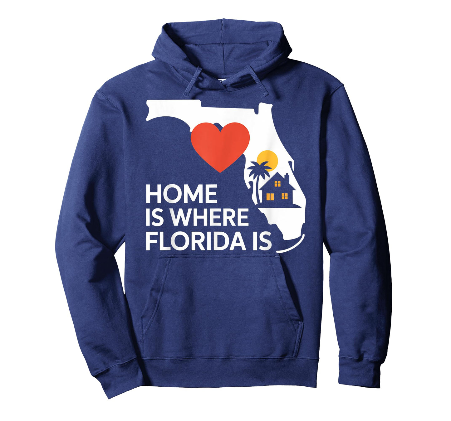 Home is Where Florida is Sunshine State Love T-Shirt