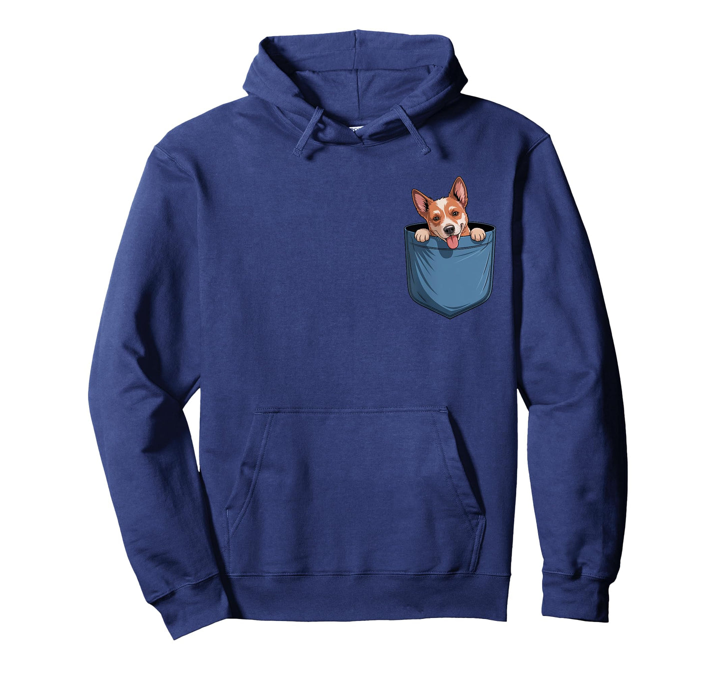 Cute Pocket Red Heeler Lover Australian Cattle Dog Mom T-Shirt
