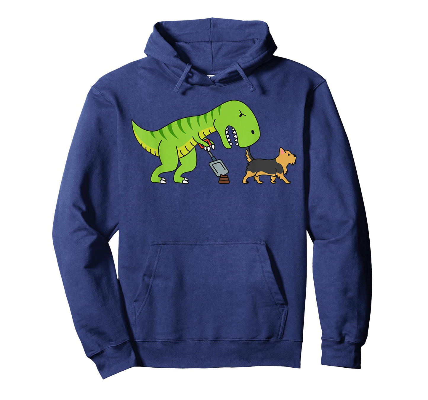 T-Rex Dinosaur Poop Yorkshire Terrier Dog T-Shirt
