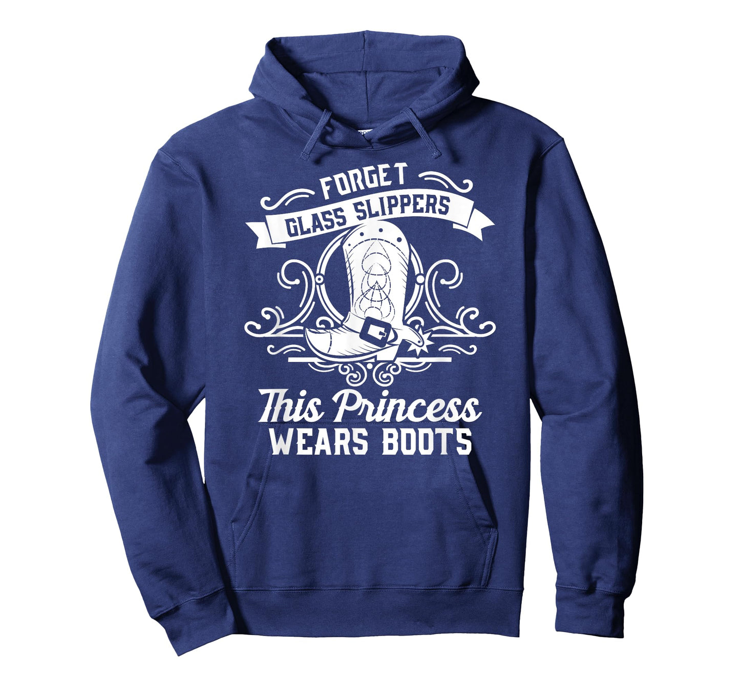 Fun Badass Princess Wears Boots Cowgirl Gift Design T-Shirt