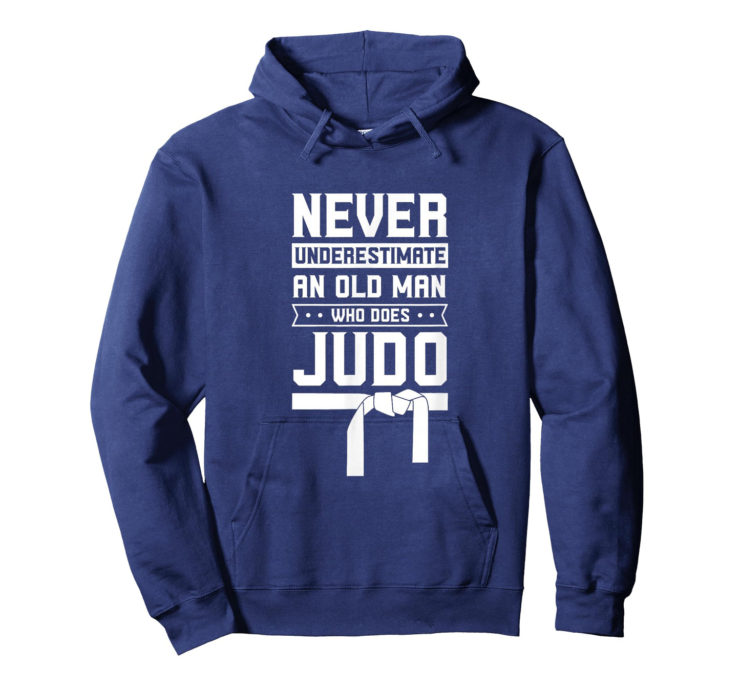 Black Belt Coach Japan Funny MMA Never Underestimate Old Man Judo Fighter Judoka Martial Arts T-Shirt