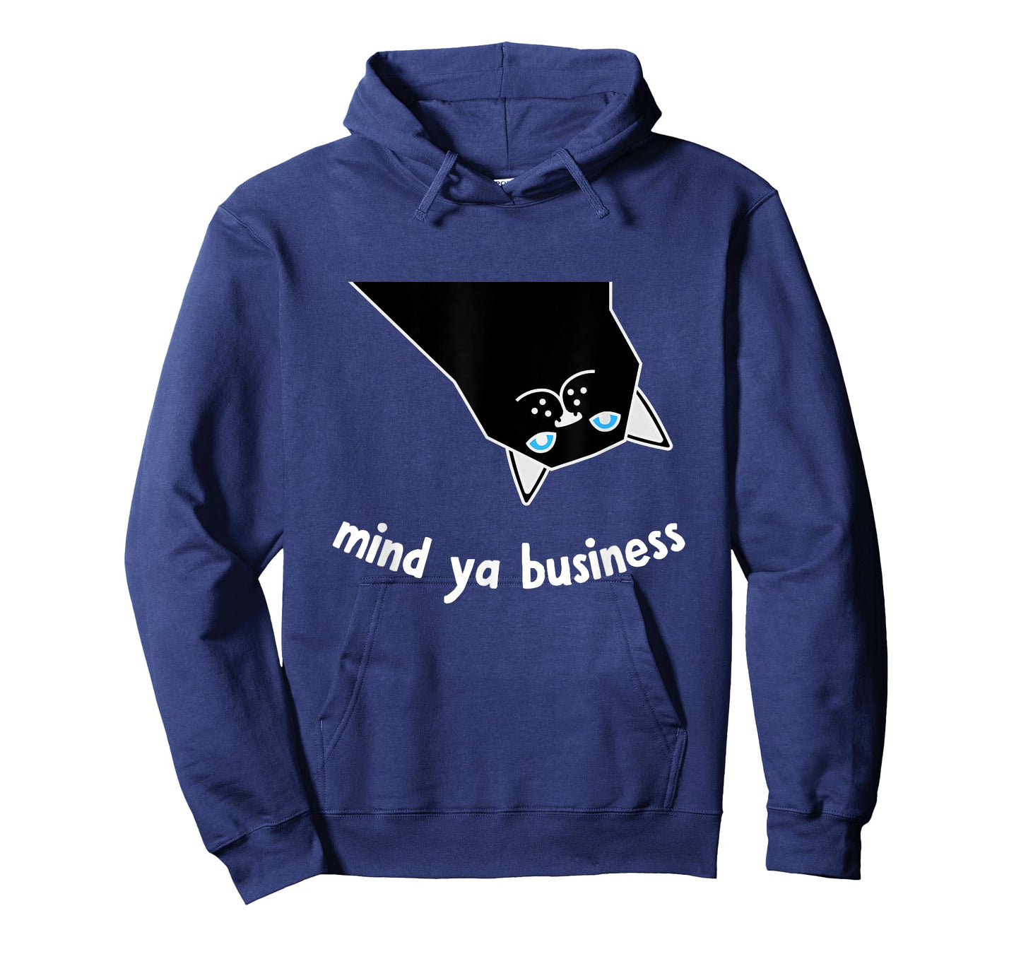 Mind Ya Business, Sassy Black Cat T-Shirt for Men Women