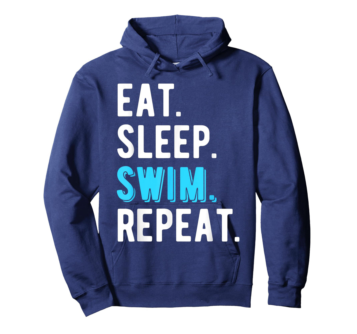 Eat Sleep Swim Repeat Swimming Swimmer Cool Funny T-Shirt