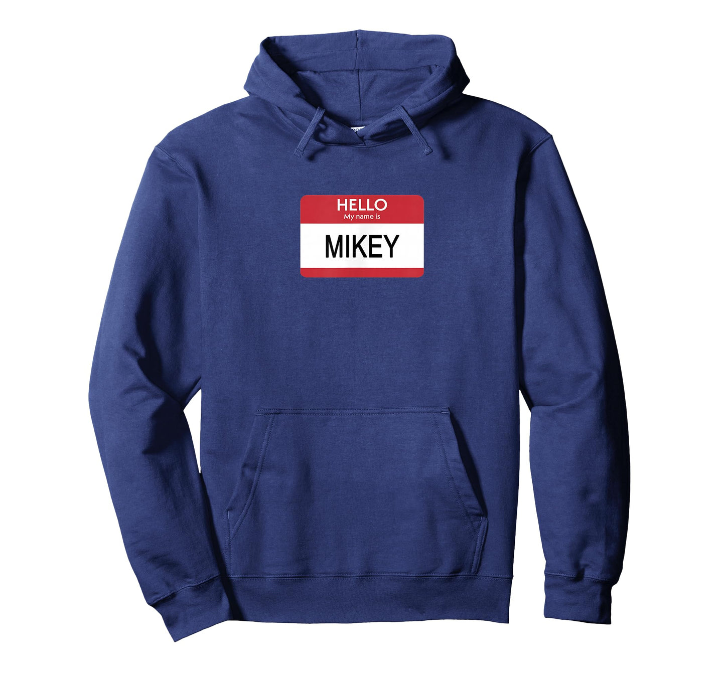 Hello My Name Is Mikey Name Tag Sticker Label T-Shirt