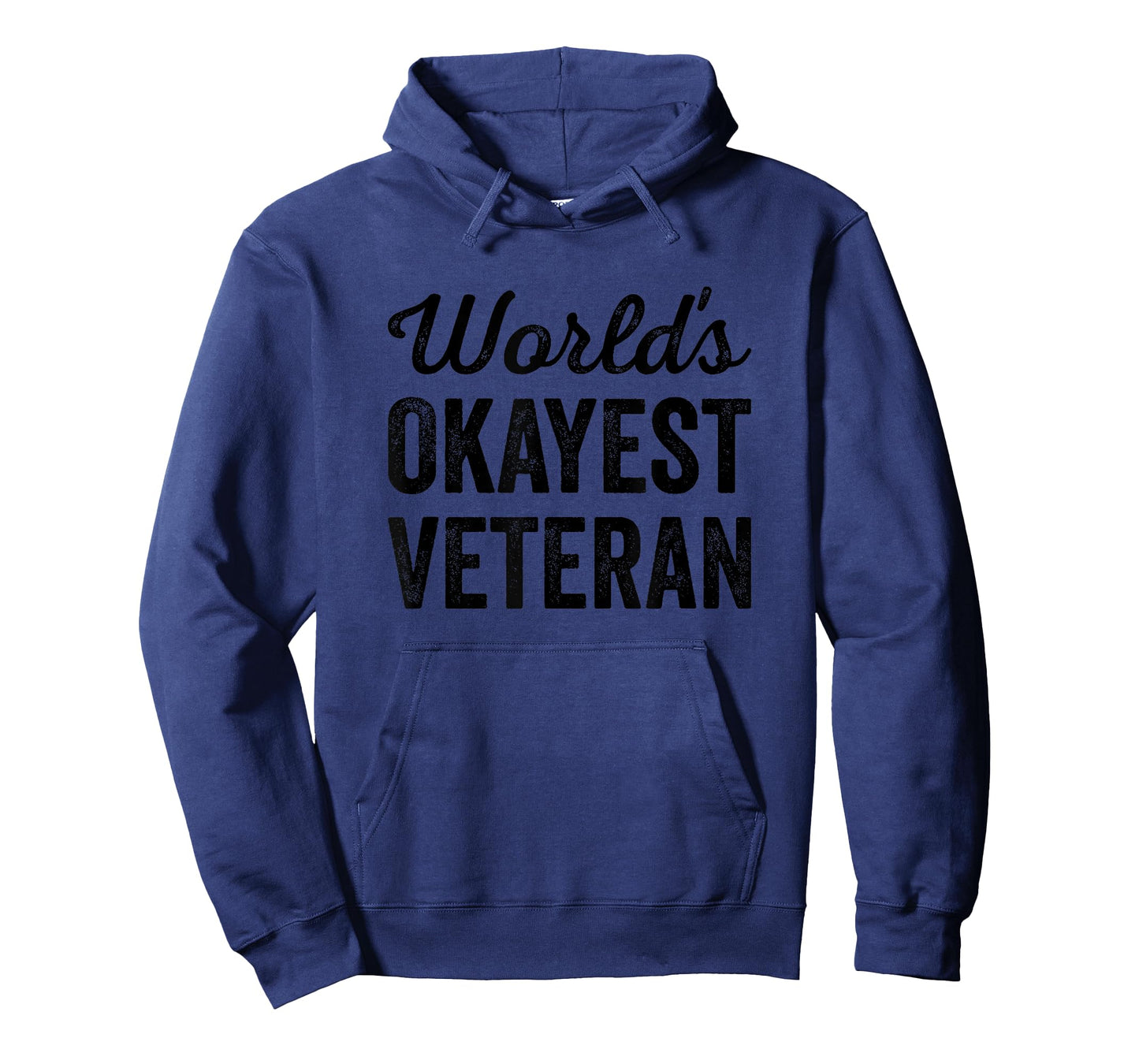 Worlds Okayest Veteran Funny Sarcastic Long Experience Skill T-Shirt