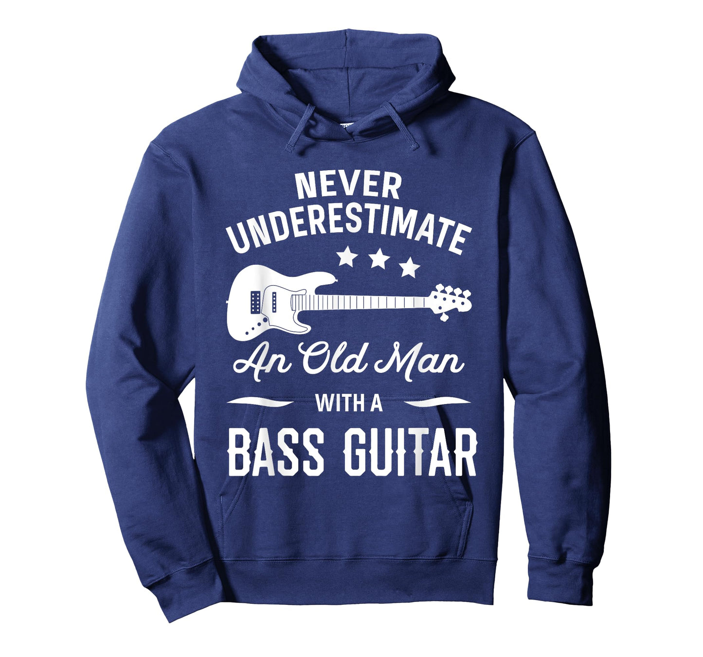 Bass Guitarist Old Man Funny Birthday T-Shirt Bassist T-Shirt