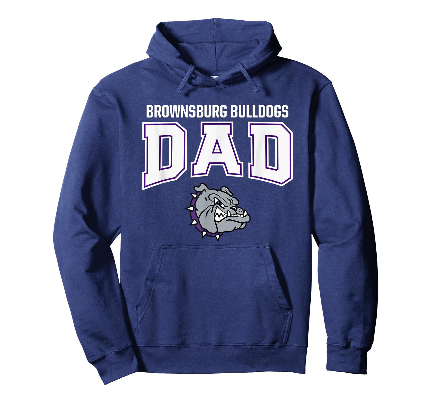 Brownsburg Bulldogs Logo Dad HS T-Shirt