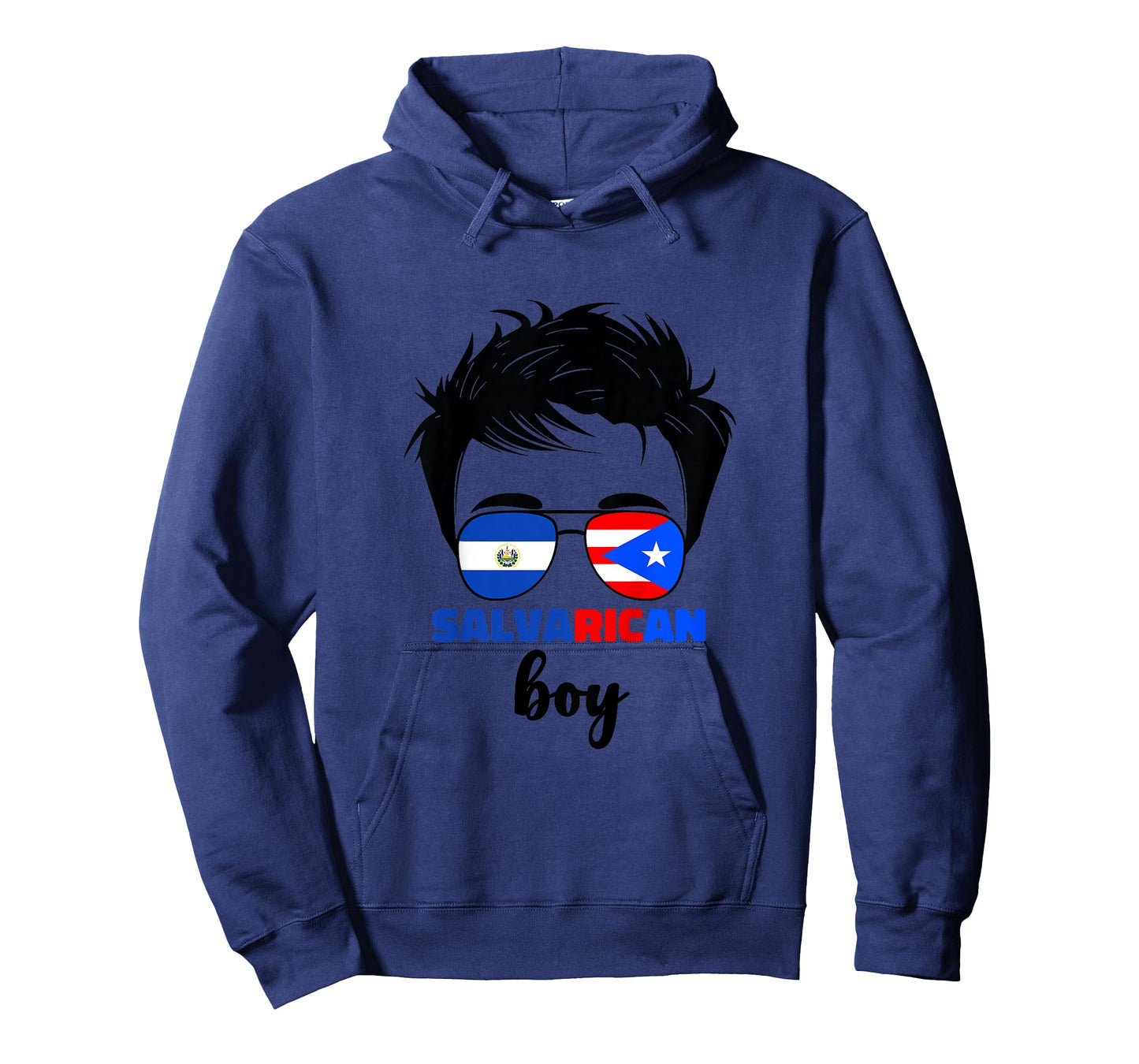 Kids Half Salvadorian And Puerto Rican Rico El Salvador Baby Boys T-Shirt