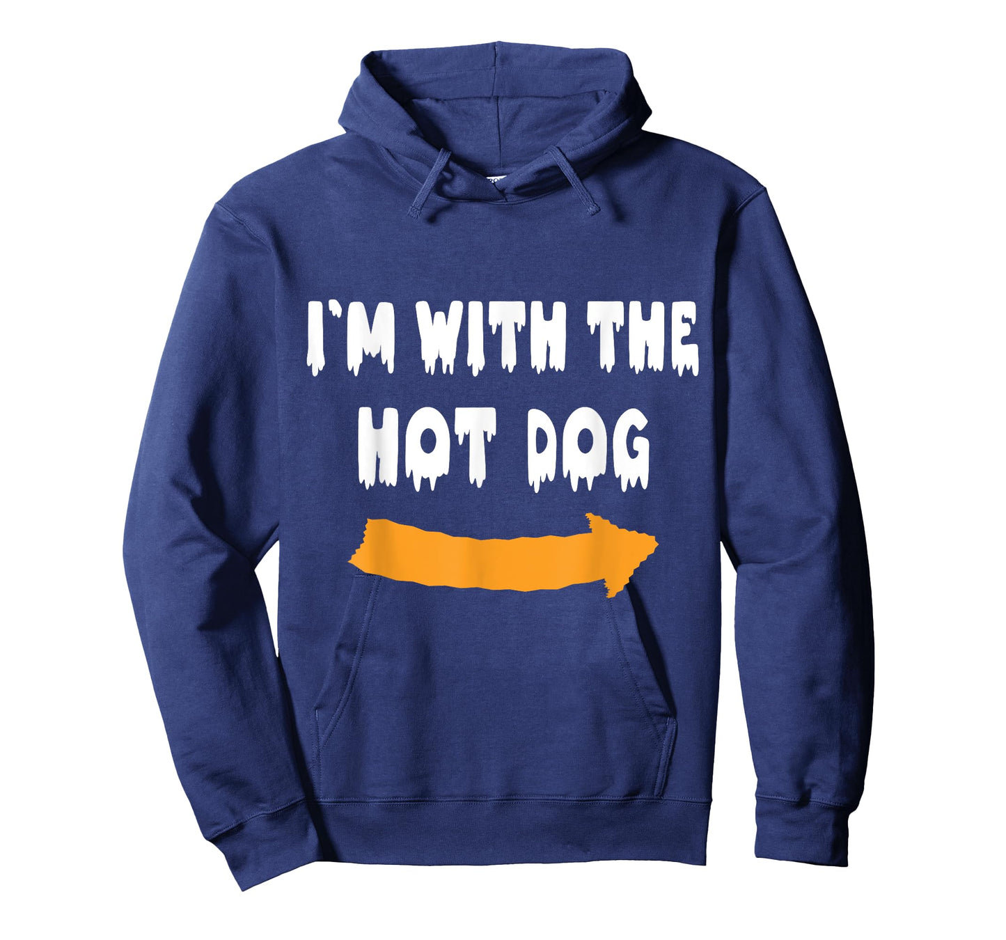 I'm with the hot dog Funny Lazy Halloween Costume T-Shirt