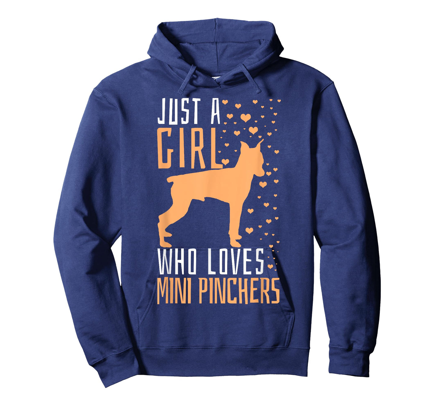 Mini Pincher Dog Just A Girl Who Loves Dogs Gift T-Shirt