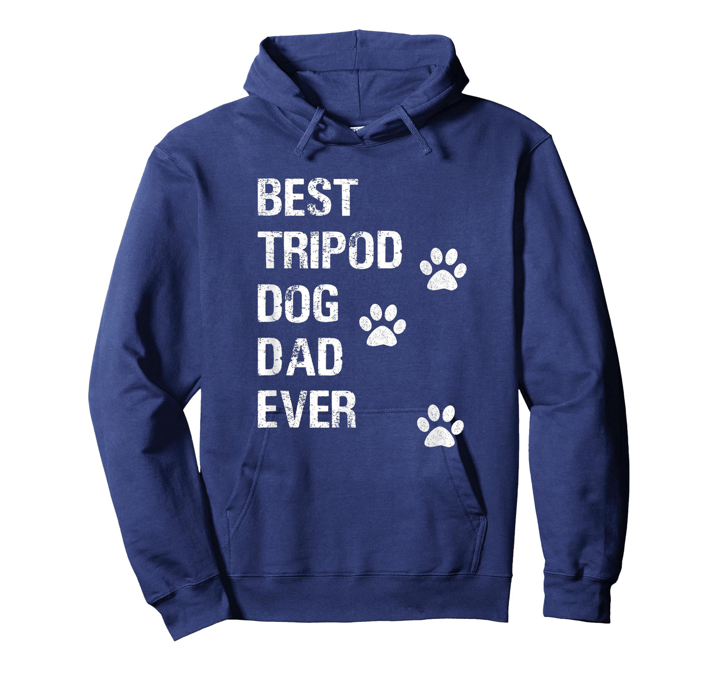 Best Tripod 3 Legged Dog Dad Novelty Dog Dad Gift TShirt T-Shirt