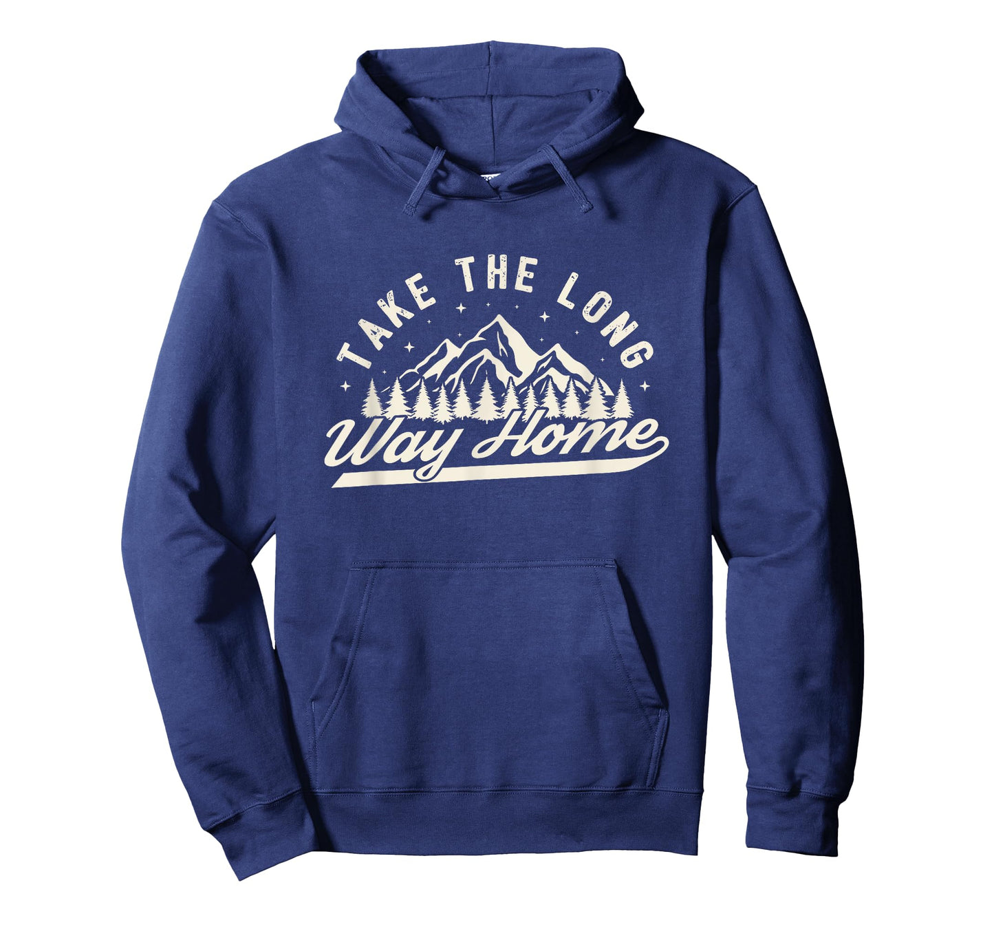Funny Hiking camping take the long way home T-Shirt