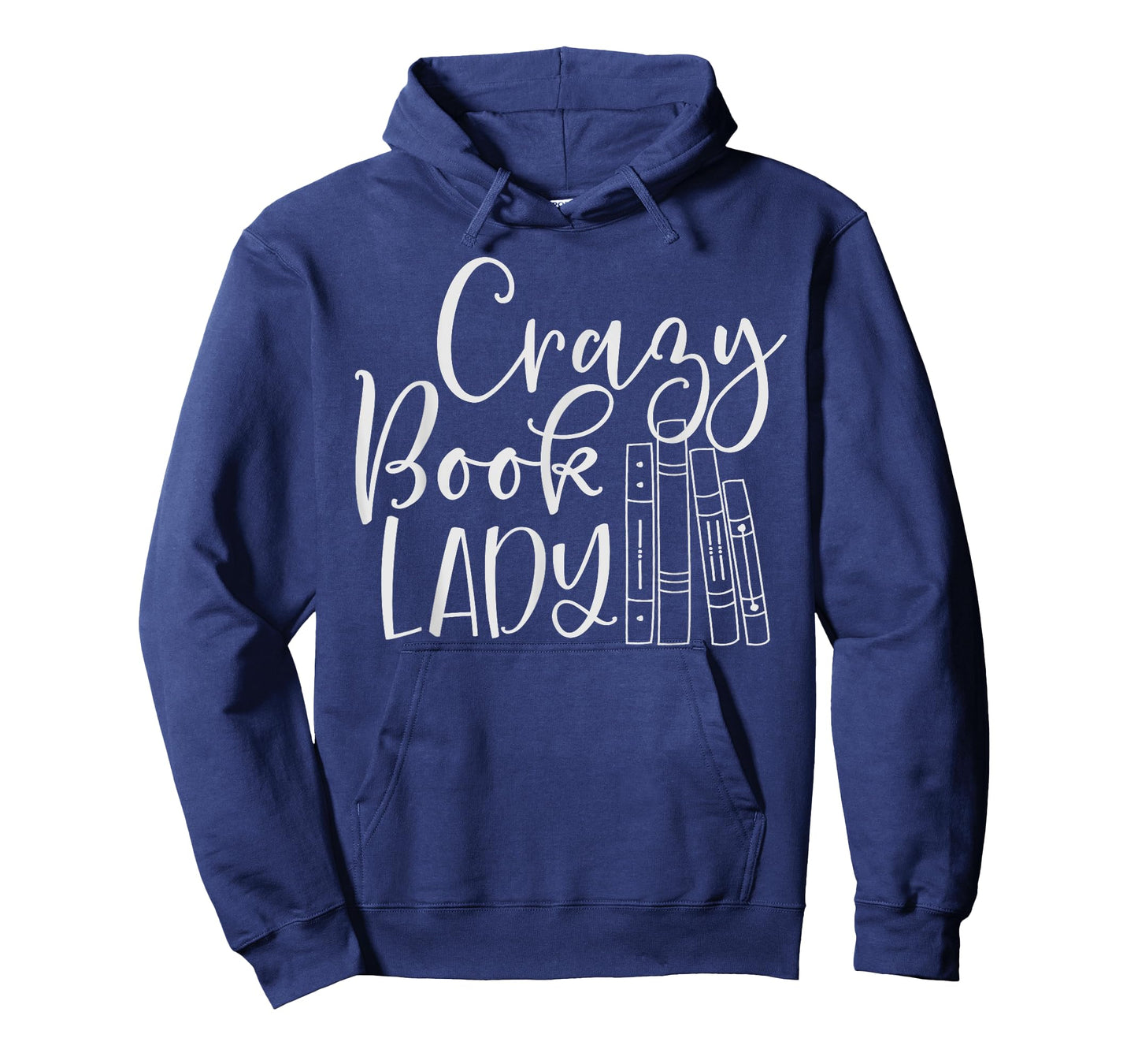 Crazy Book Lady Shirt for Bookworm, Librarian or Teacher