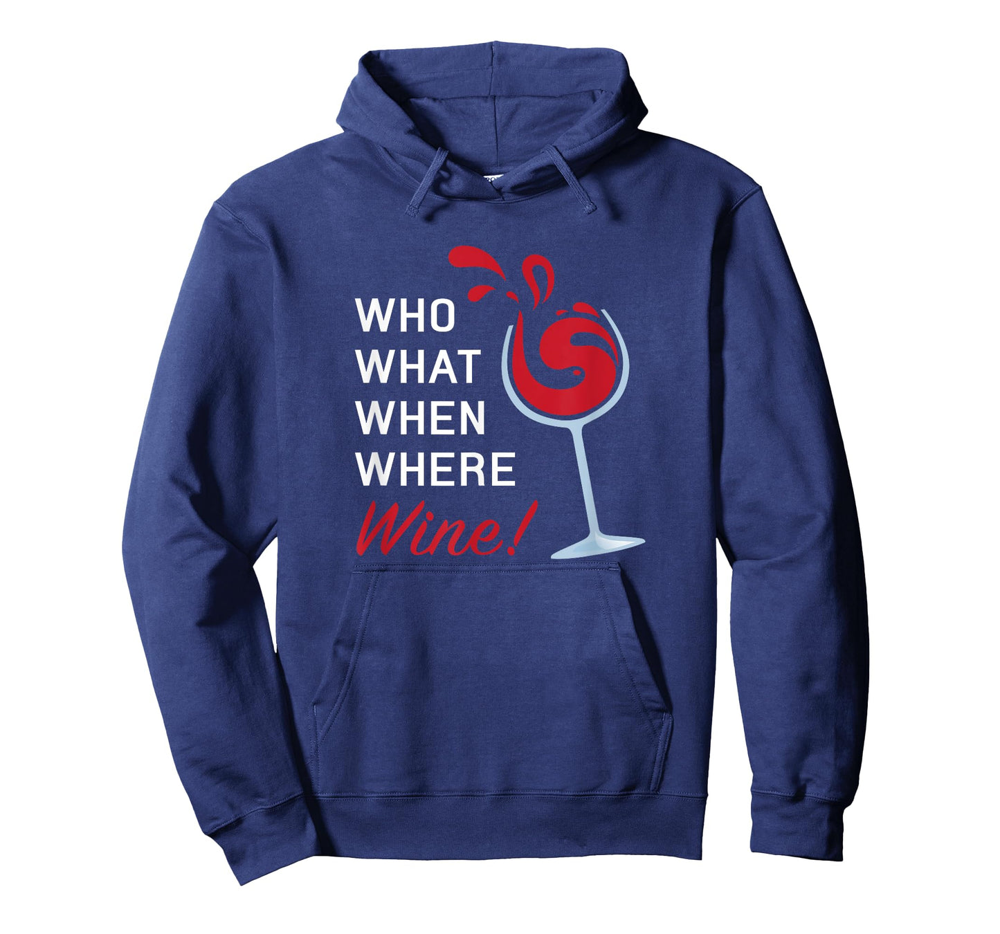 Funny Wine Shirt Sayings for Women Who What When Where Wine T-Shirt