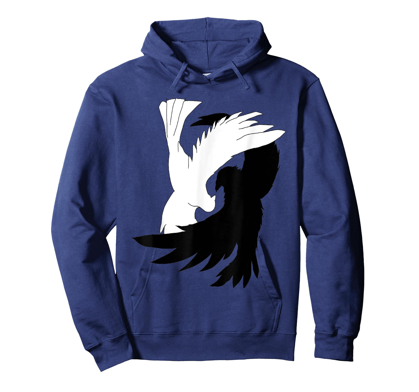 Love Birds shirt Raven Crow Dove Yin Yang Shi T-Shirt
