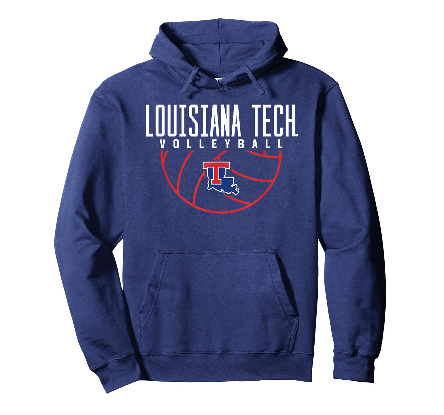 Louisiana Tech Bulldogs Volleyball Arch T-Shirt