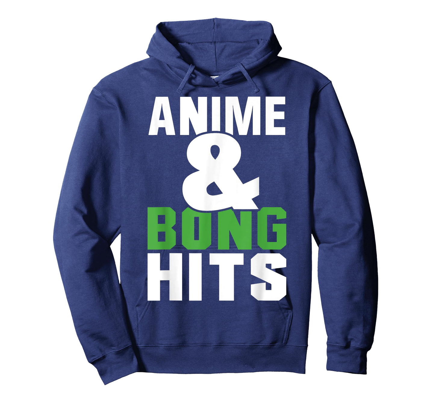 Anime And Bong Hits - Kuwaii Art Asian Animation Style Weed T-Shirt