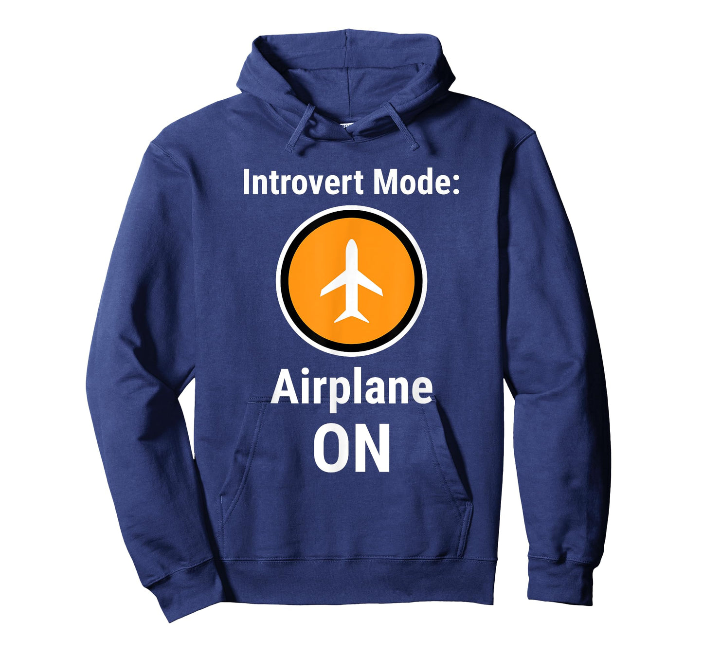 Introvert Mode Airplane ON Funny Antisocial Humor T-Shirt