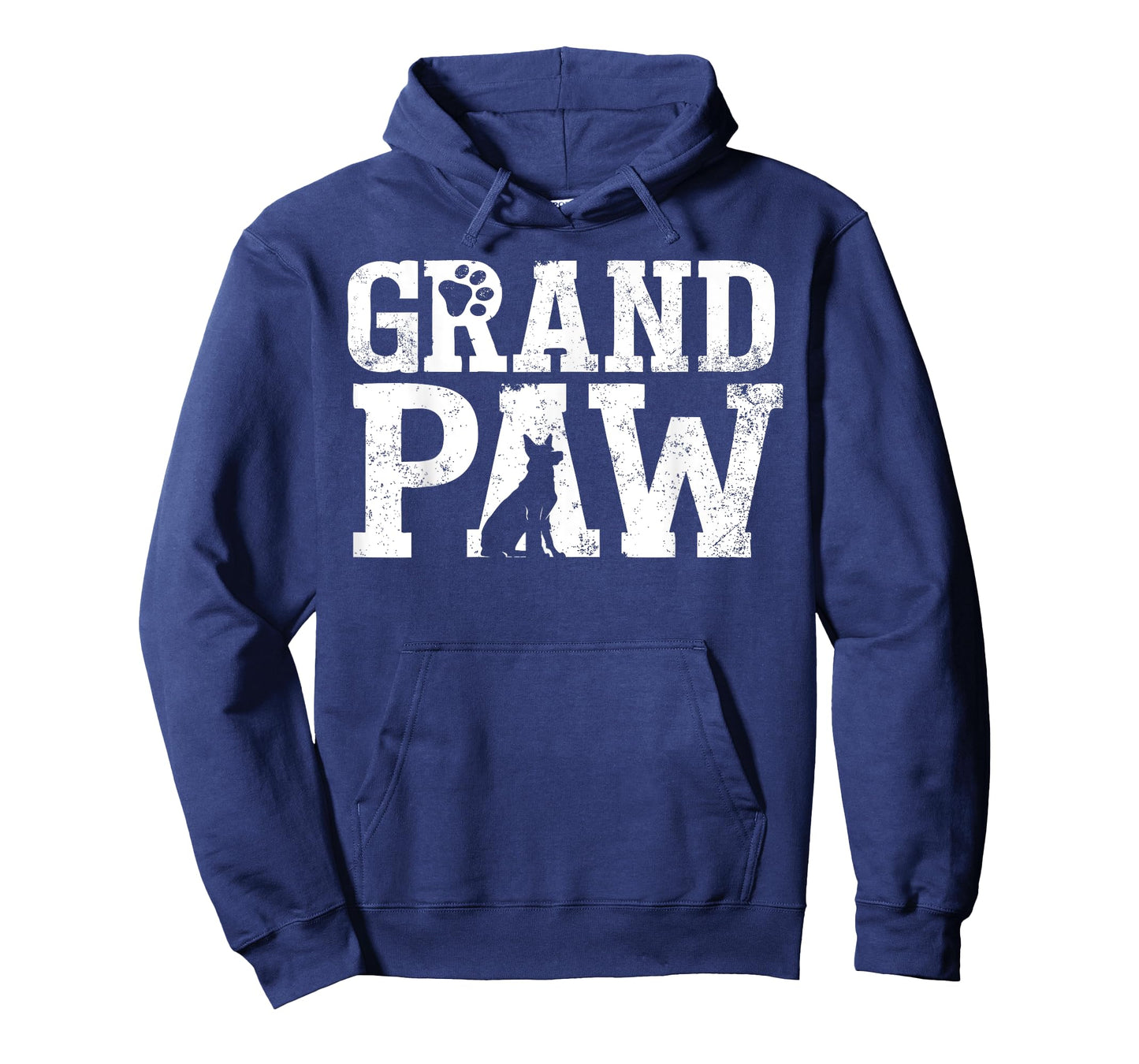 German Shepherd Grand Paw Grandpaw T Shirt Dog Lover Grandpa T-Shirt
