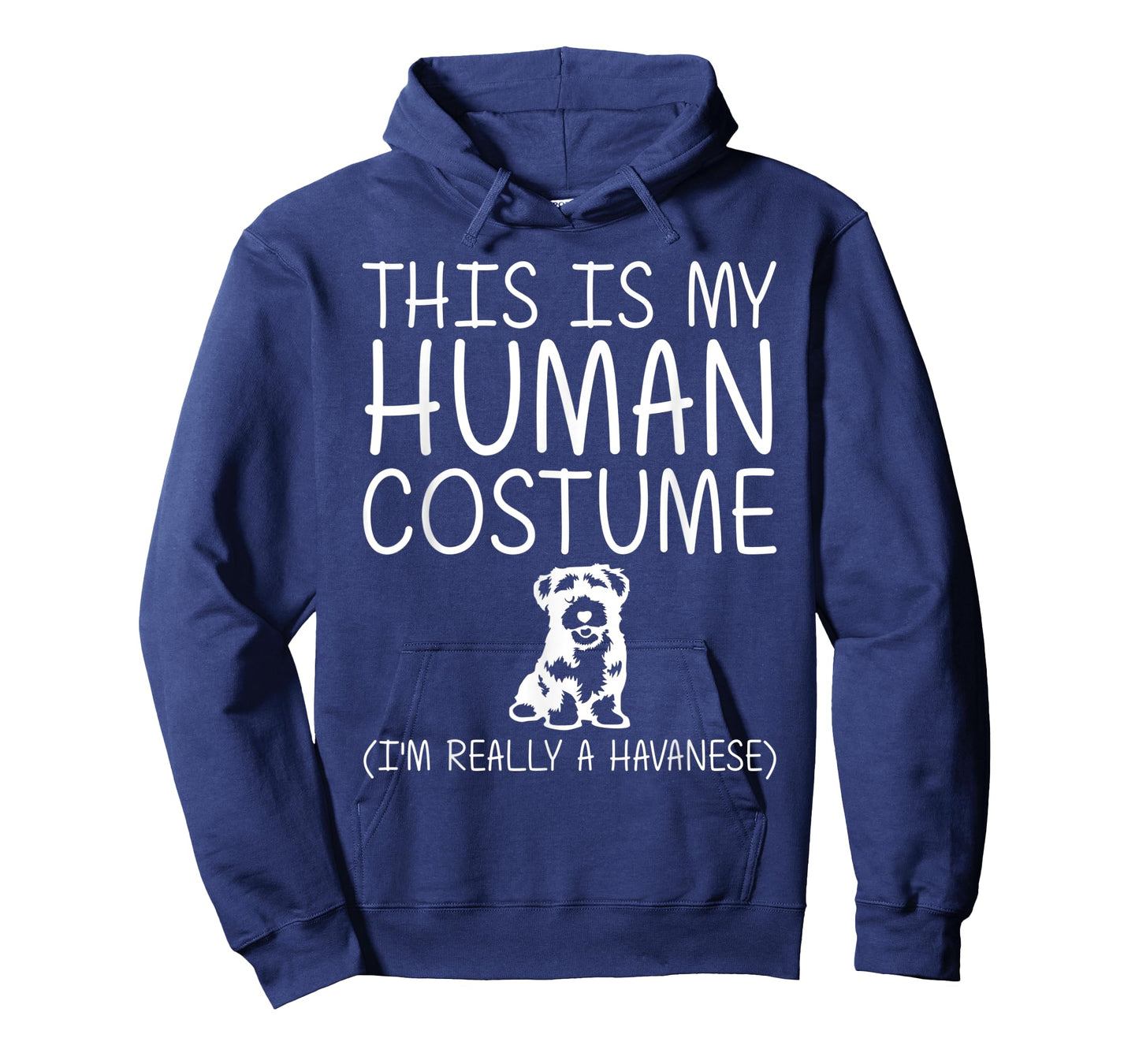 Havanese Easy Halloween Human Costume Dog Pup Puppy DIY Gift T-Shirt