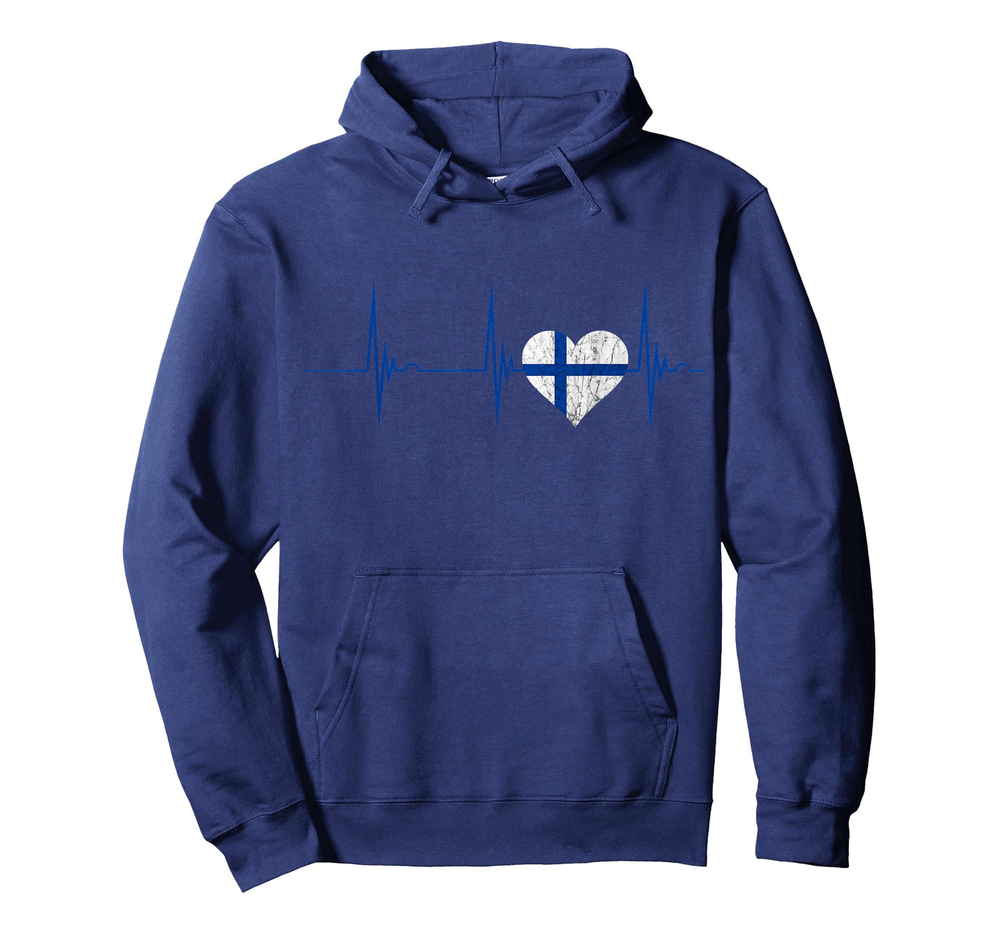 Finland Heart Finns Heartbeat EKG Pulse Suomi Finnish Sisu T-Shirt