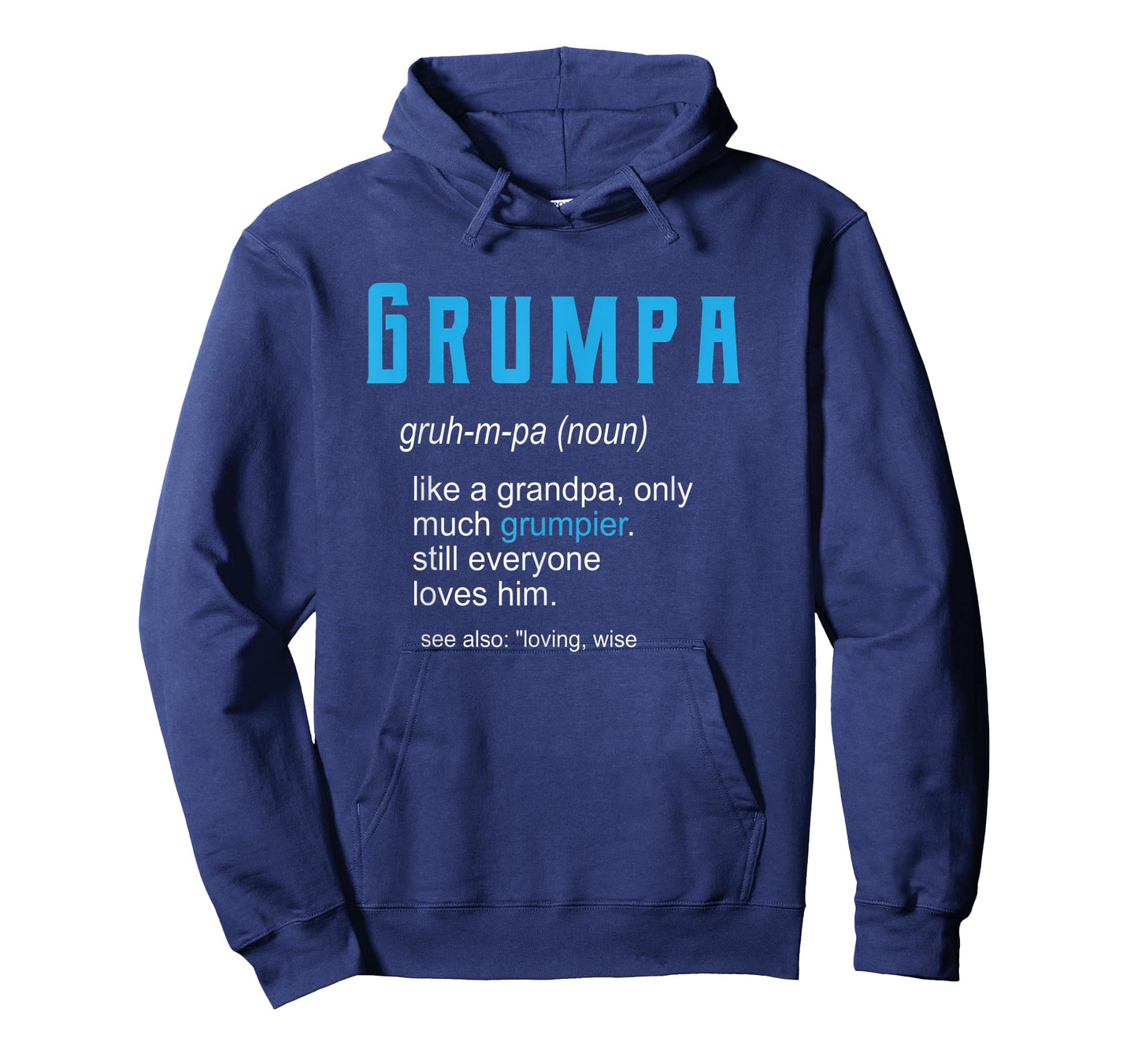 Mens Pops Christmas Shirt for Grandpa, Funny Grumpa Definition T-Shirt