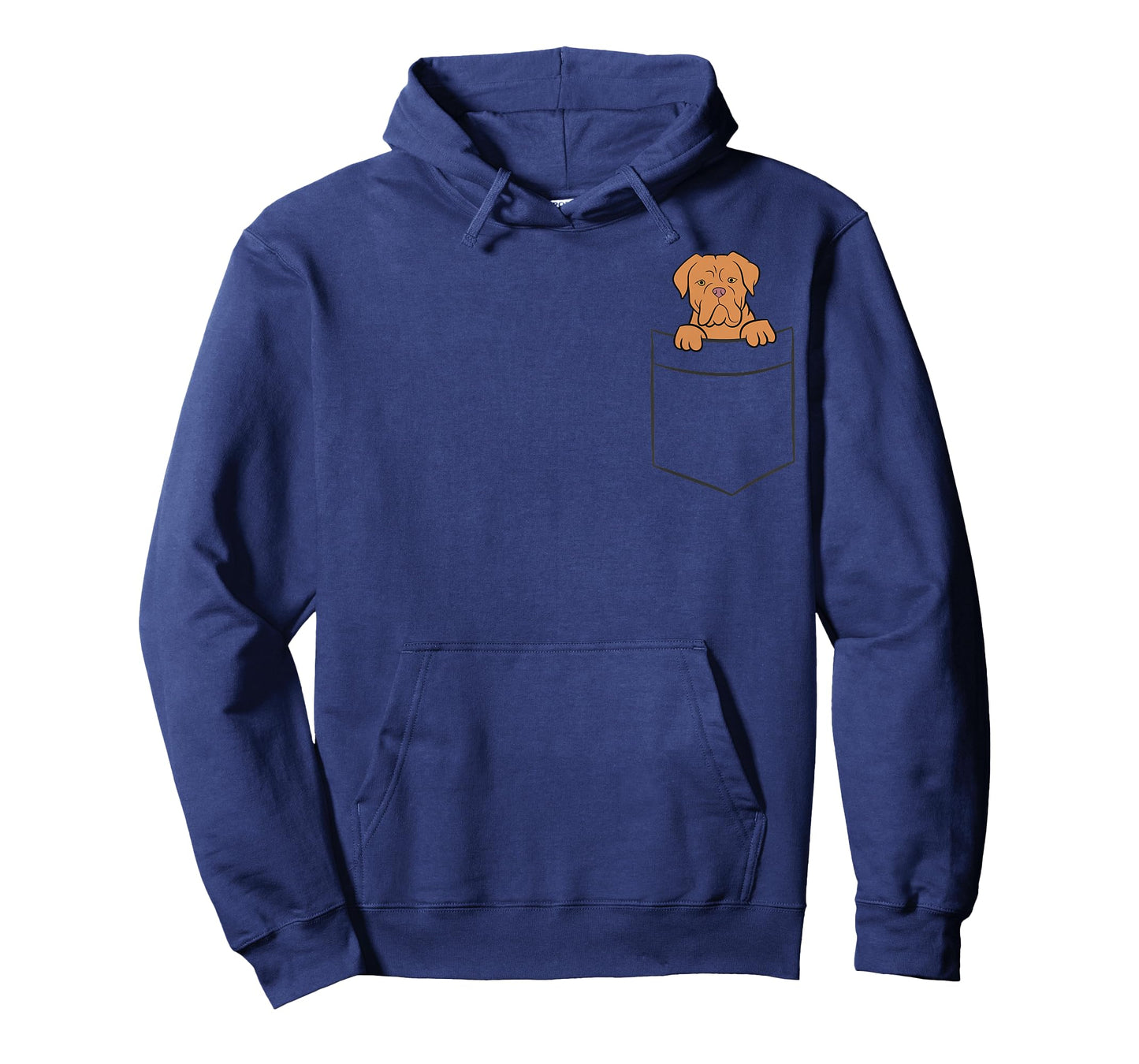 Dogue De Bordeaux Dog In Pocket Funny Dogue De Bordeaux T-Shirt
