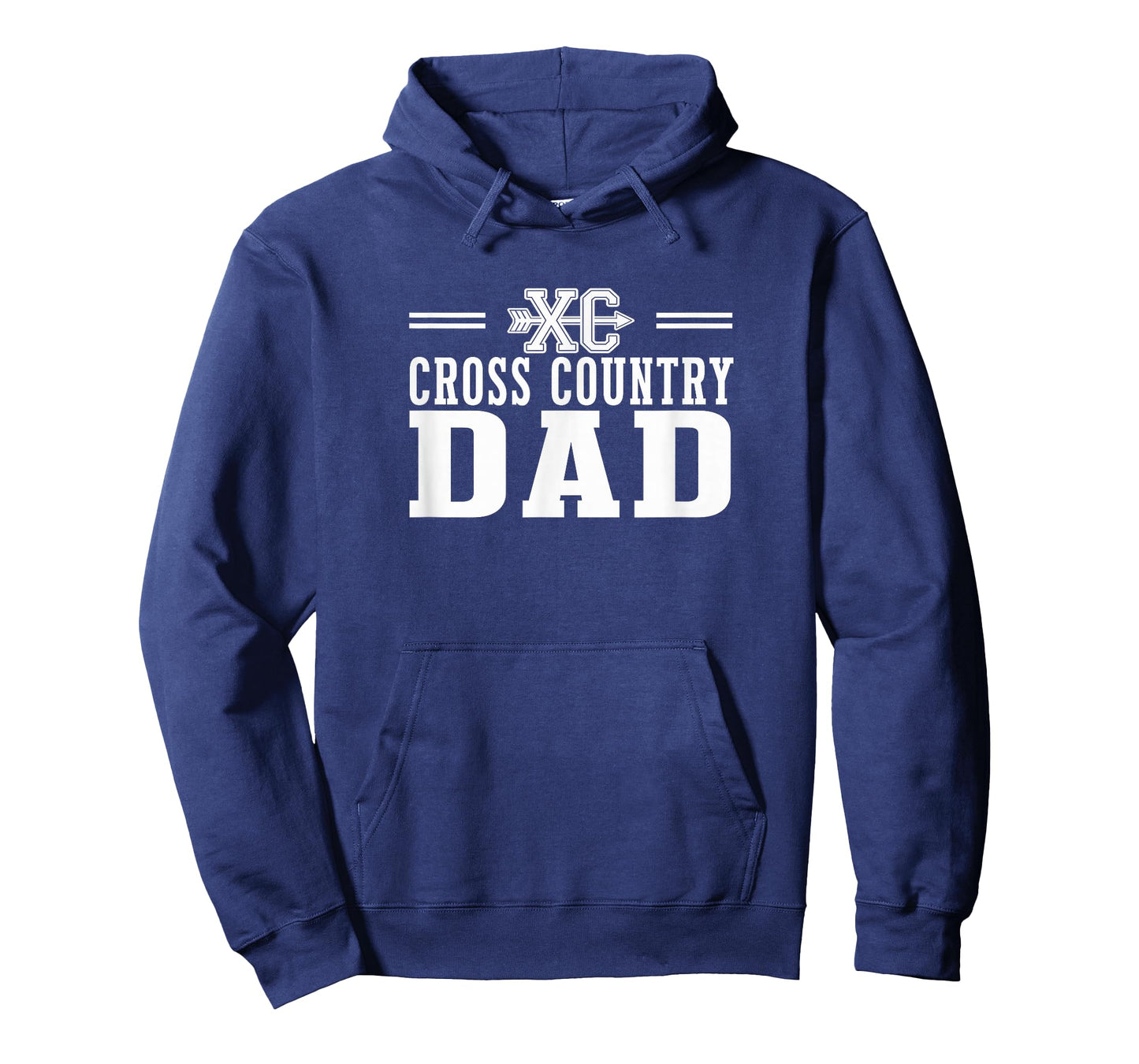 Proud Cross Country Dad Team Love Spirit CC Parent Design T-Shirt