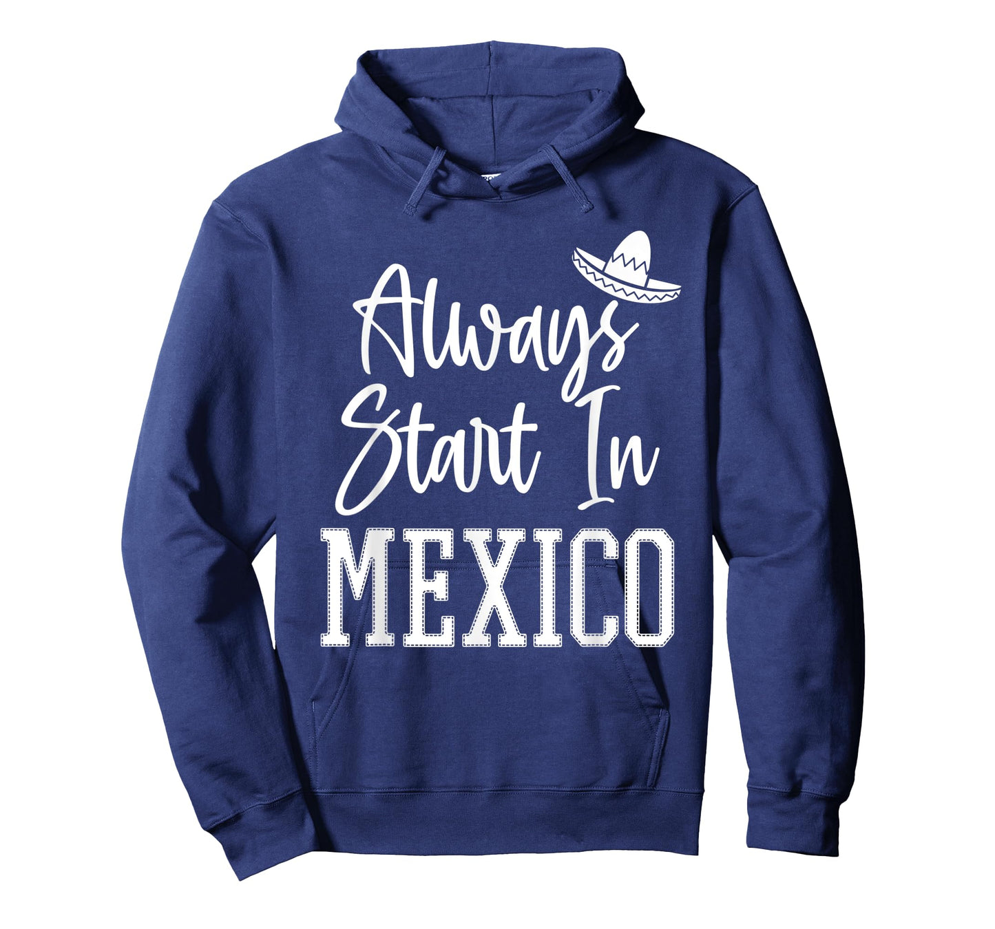 Drinking Around the World Adult Vacation Start in Mexico T-Shirt