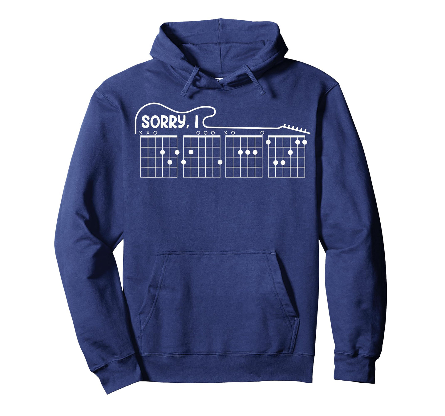 Sorry I DGAF Hidden Message Guitar Chords Music Note T-Shirt