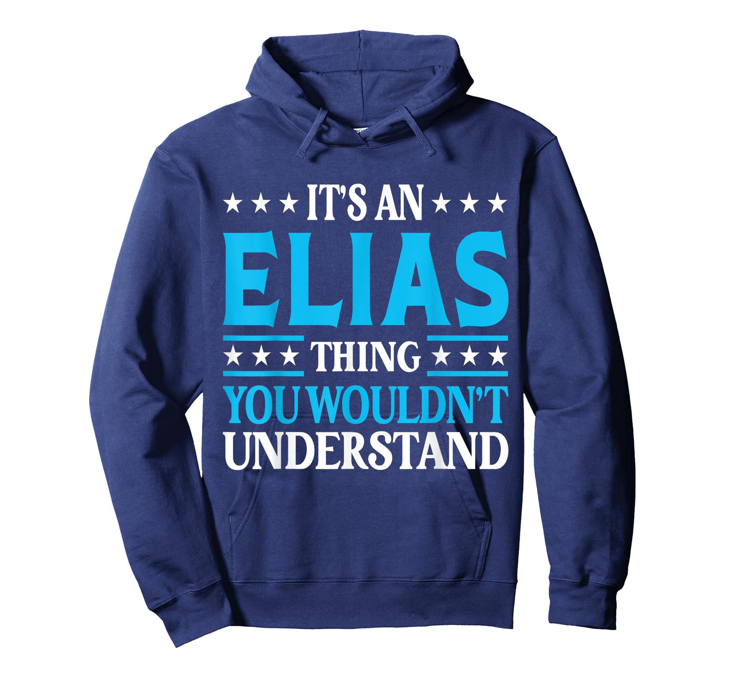 Elias Thing Surname Funny Team Family Last Name Elias T-Shirt