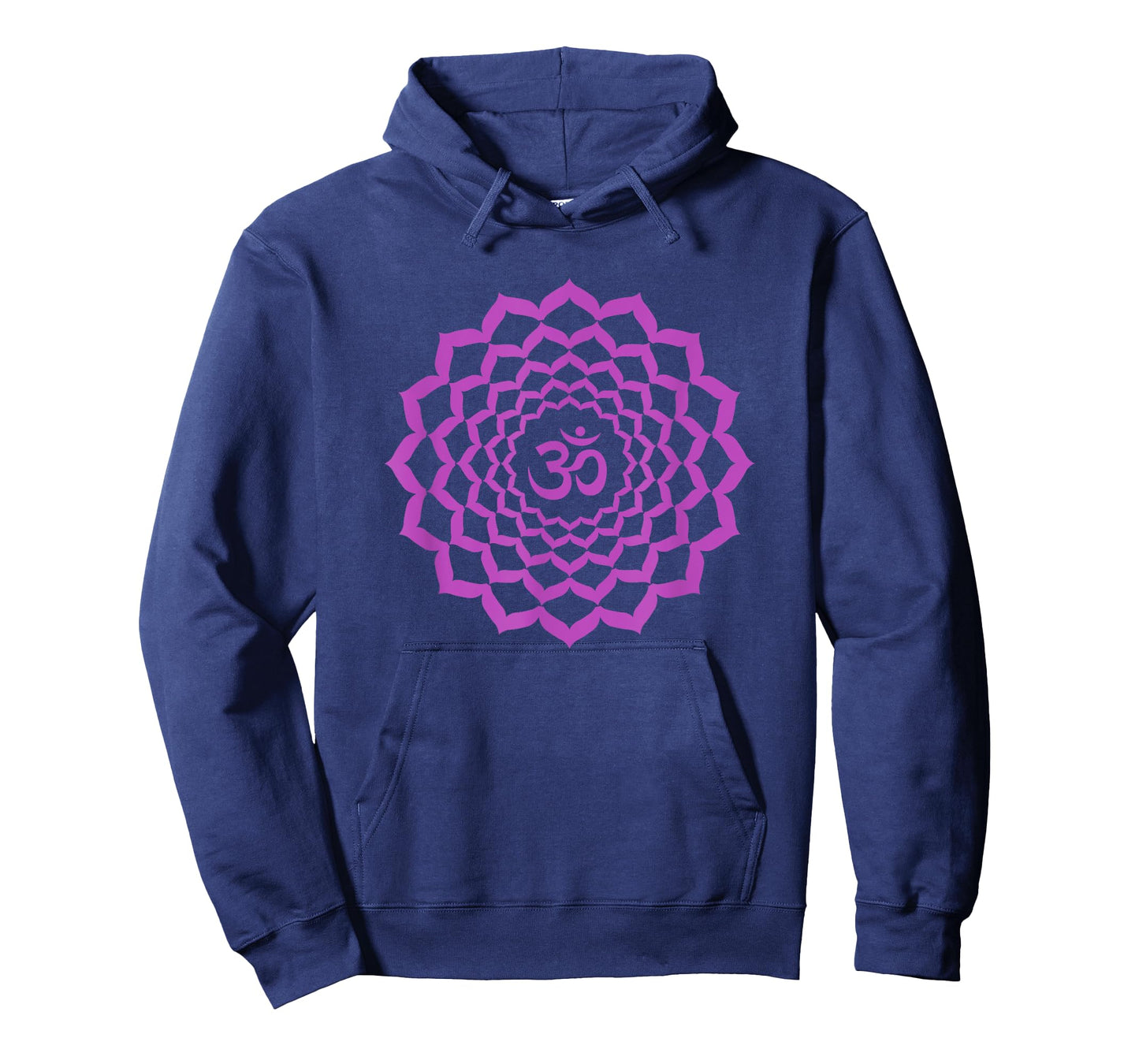 Crown Chakra OM Symbol Violet Sahasrara Yoga T-Shirt
