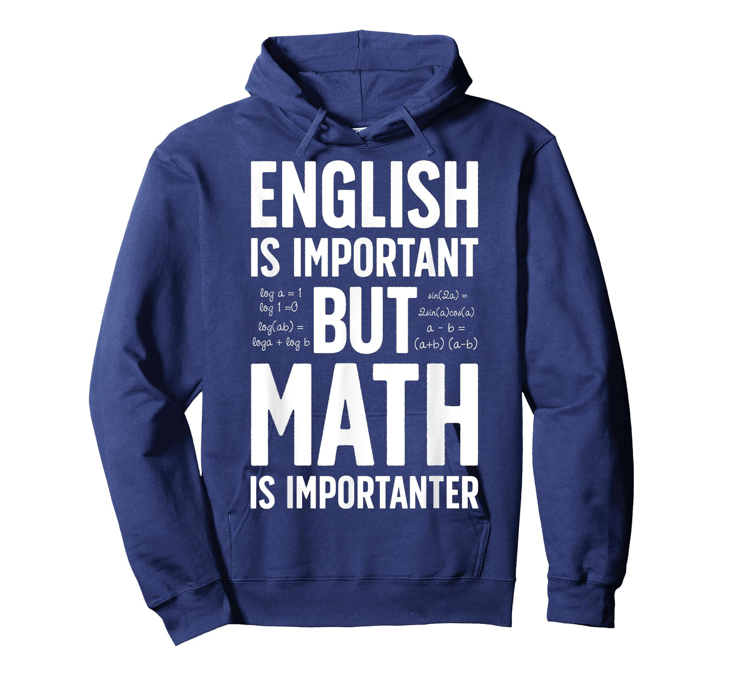 English is Important but Math is Importanter Teacher Science Men Women Kids T-Shirt