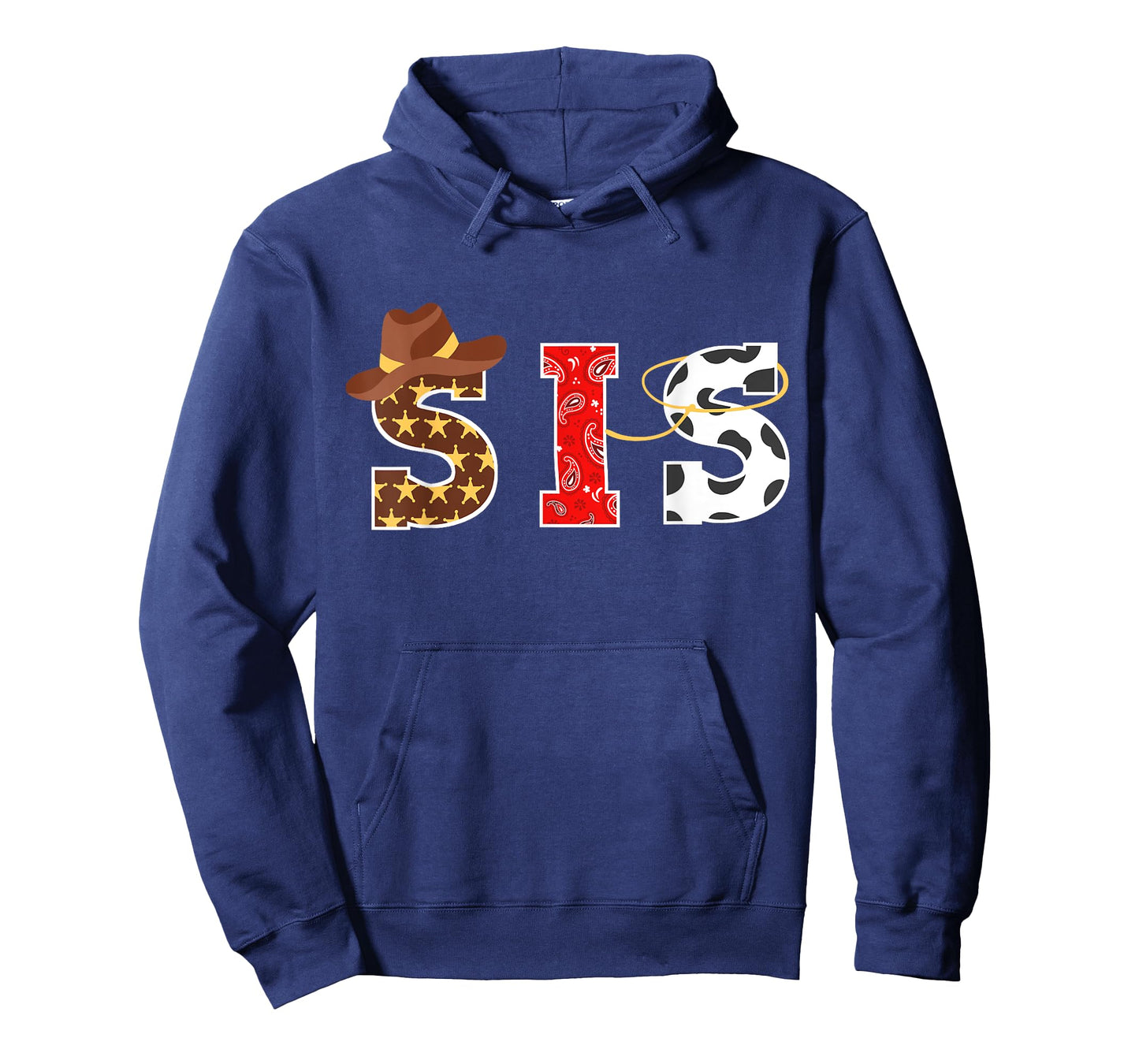 Cowboy Sis Western Rodeo Theme Kids Birthday Matching Family T-Shirt