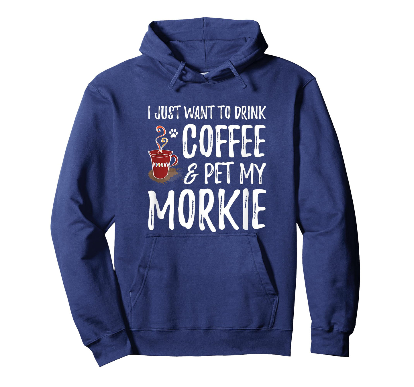 Coffee and Morkie Shirt Funny Dog Mom or Dog Dad Gift Idea Men Women Kids T-Shirt