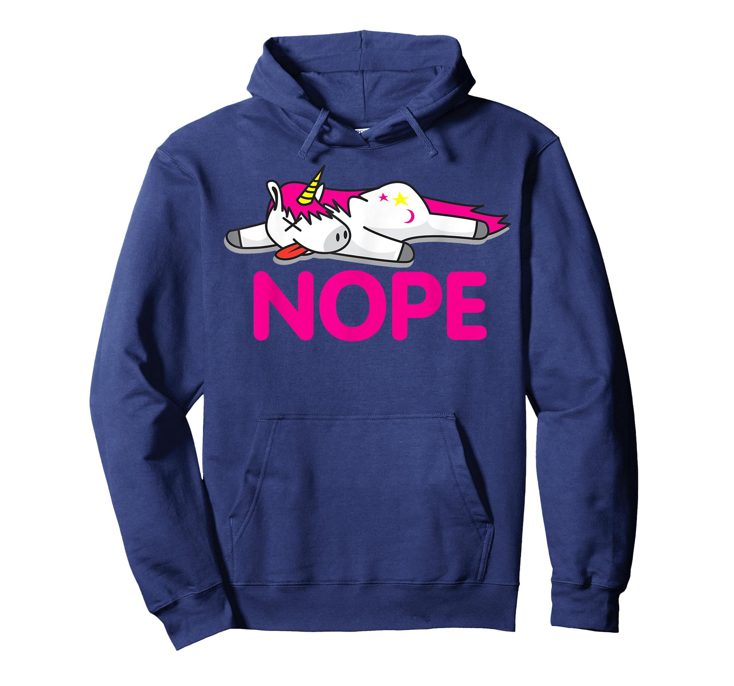 Lazy Nope Unicorn | Funny Pegasus Fans Gift T-Shirt
