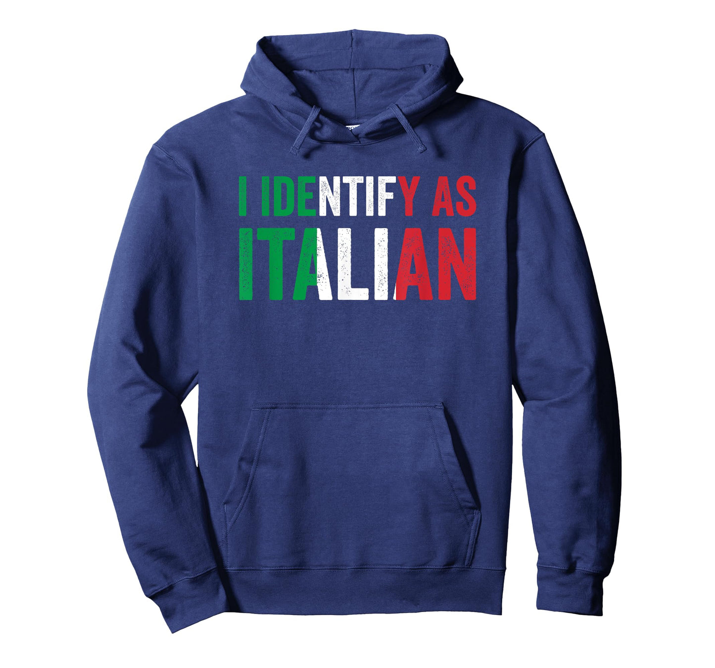 I Identify As Italian Funny Italian Italy Origin T-Shirt