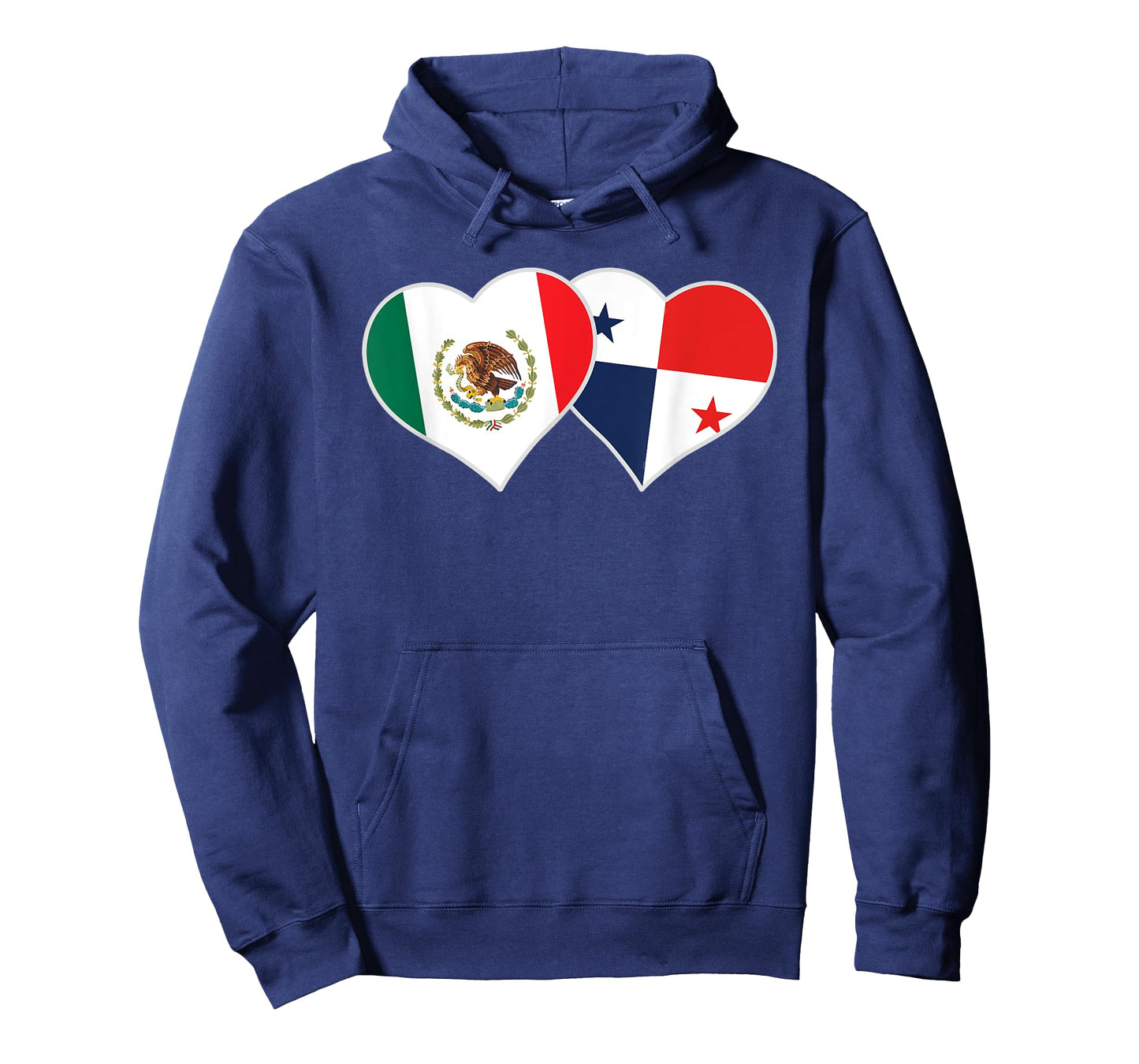 Mexican Panamanian Flag Heart Mexico Panama T-Shirt
