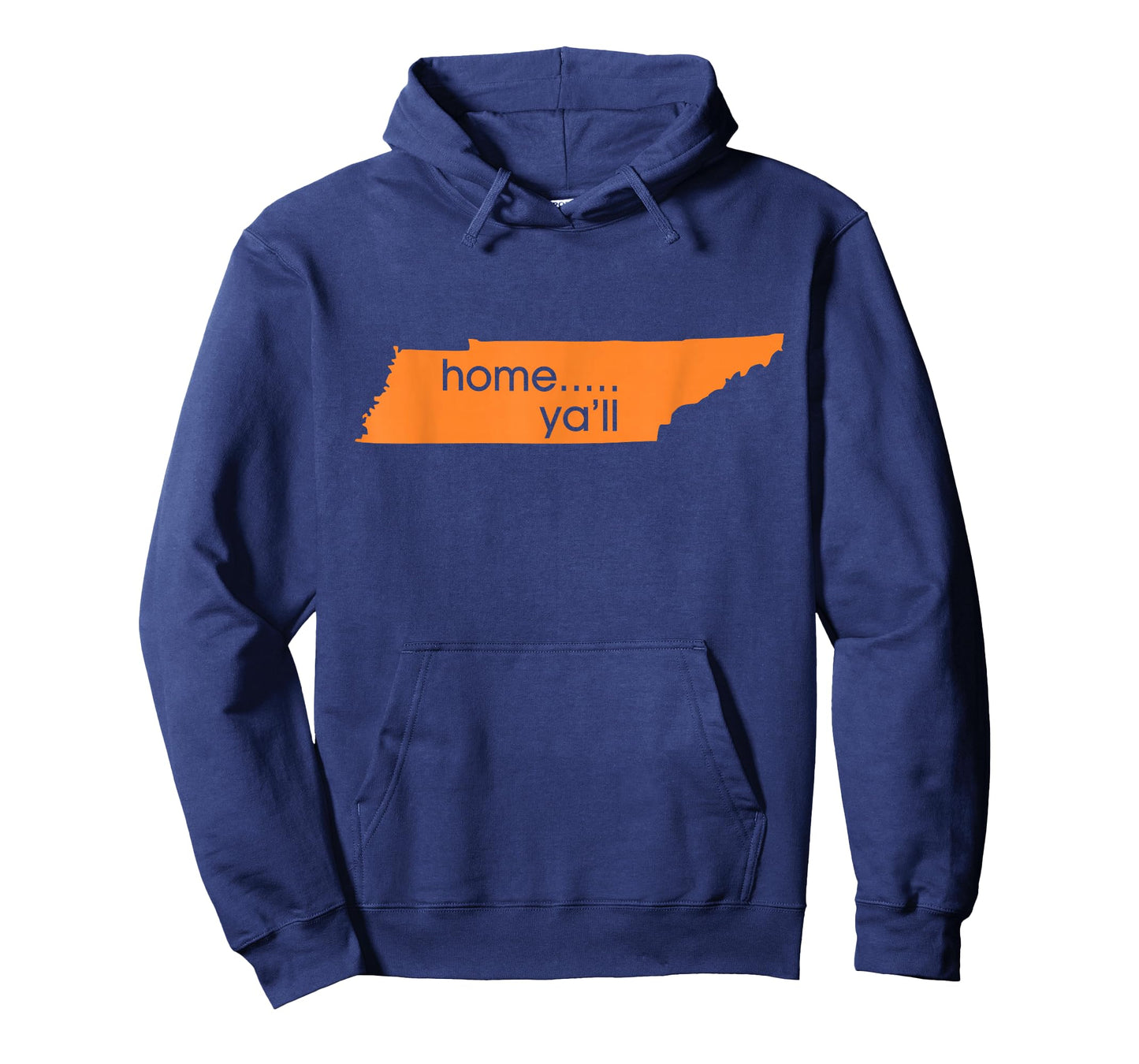 Tennessee Home Ya'll T Shape of the State T-Shirt
