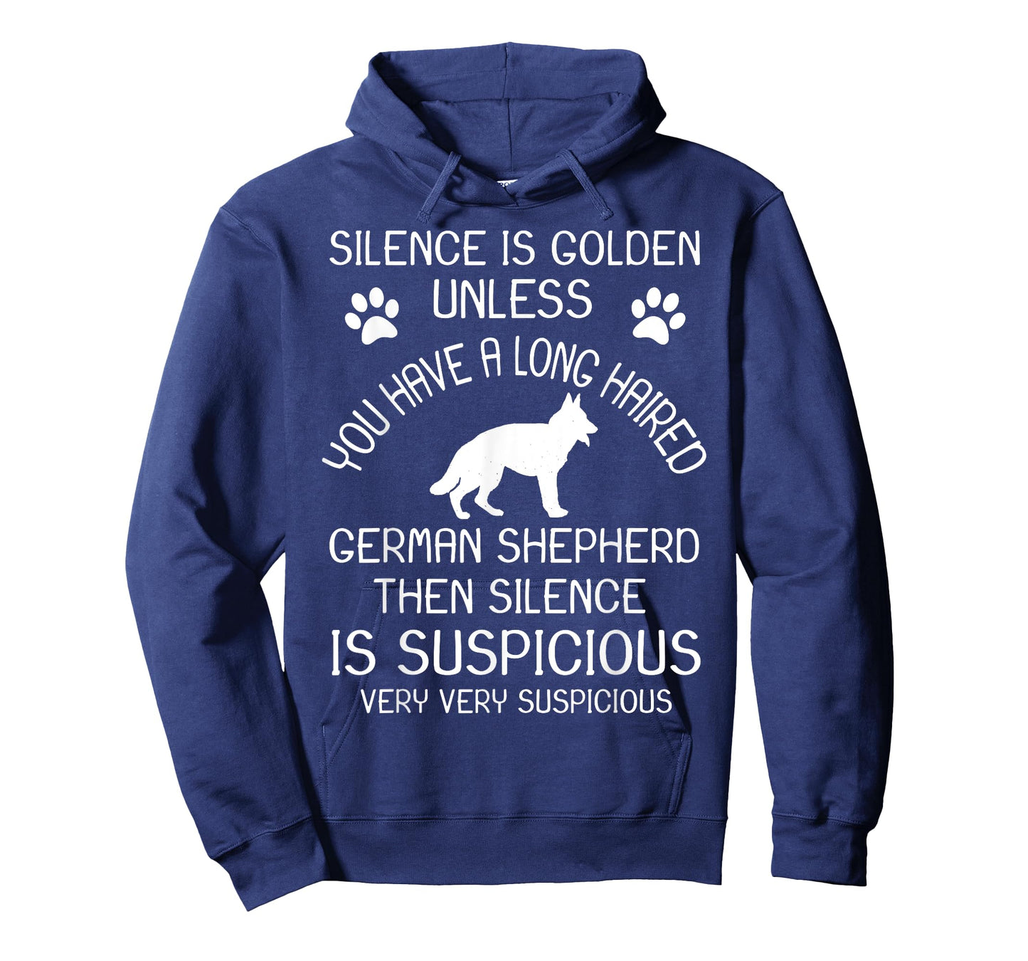 Long Haired German Shepherd Shirt Funny Long-Hair GSD T-Shirt