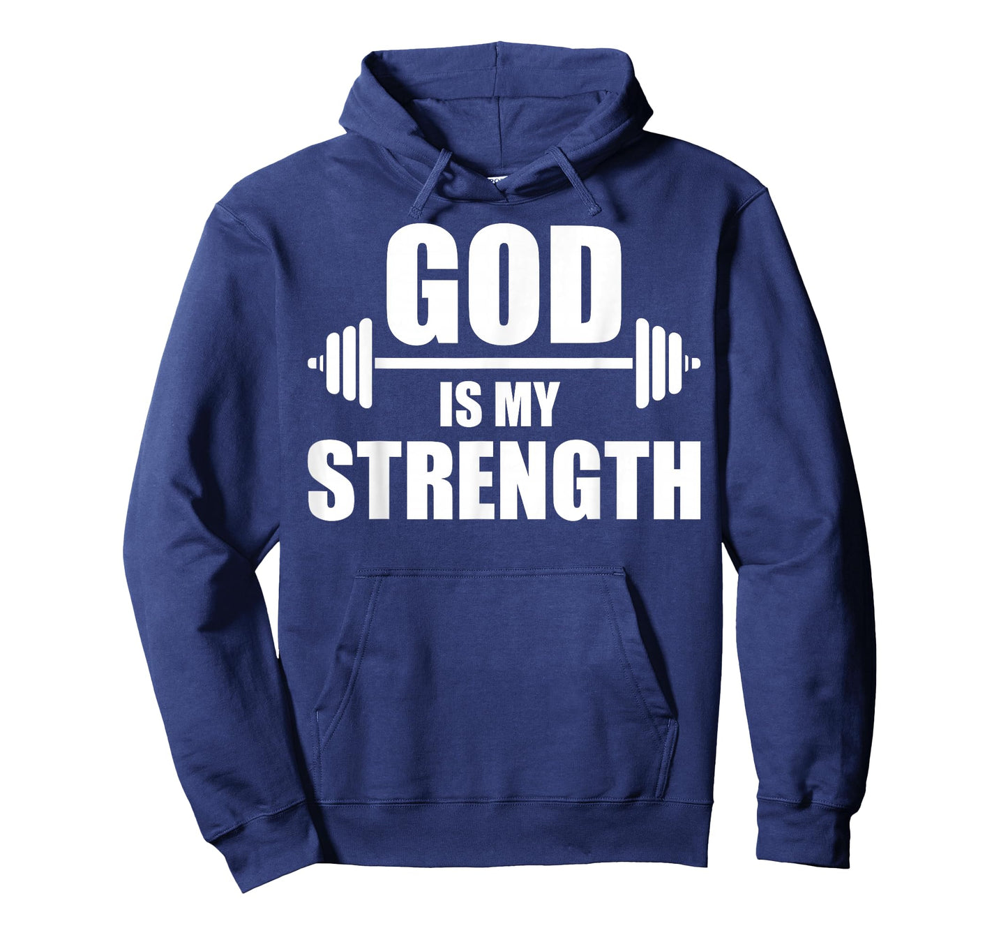 Funny Christian Workout Design Men Women God Is My Strength T-Shirt