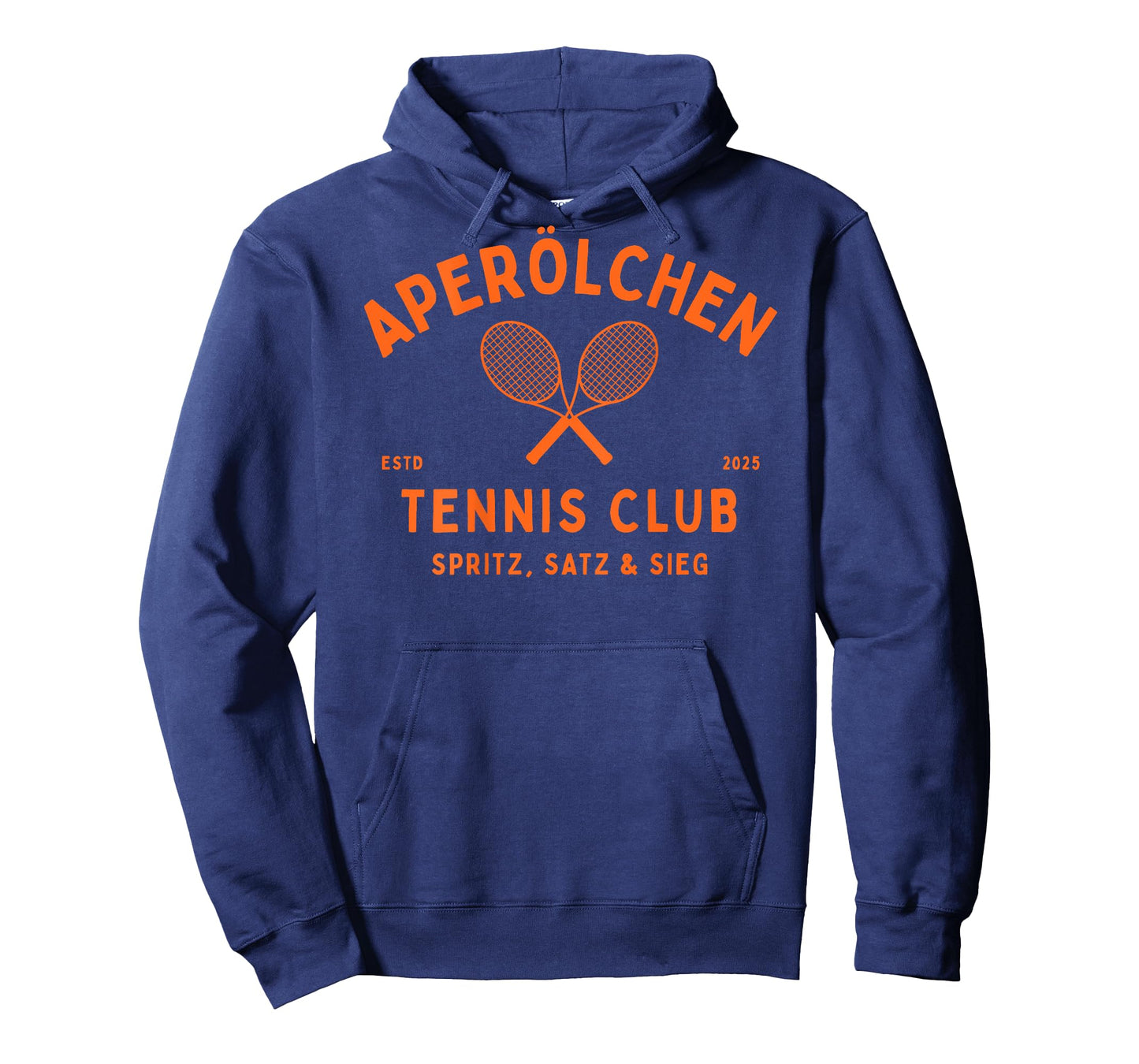 Aperölchen Tennis Club Spray Set Victory Aperoli Backprint T-Shirt