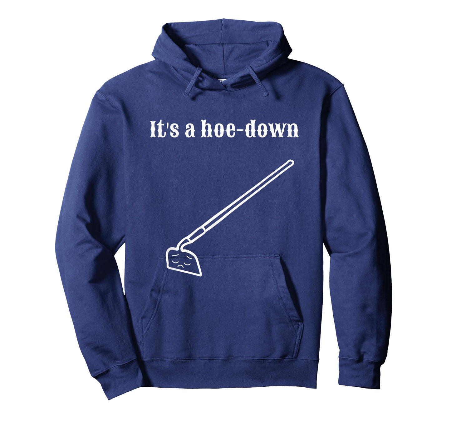 Garden Pun, Hoe-Down, Sad Look Face T-Shirt