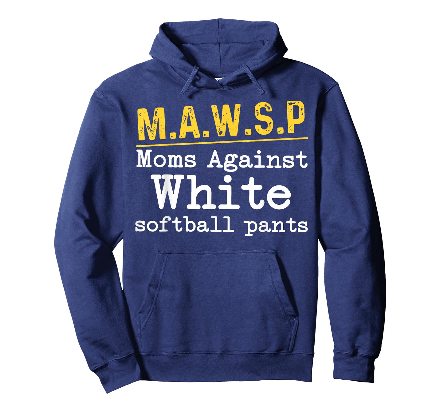 Retro Moms Against White Softball Pants Mothers Day Mom Life T-Shirt