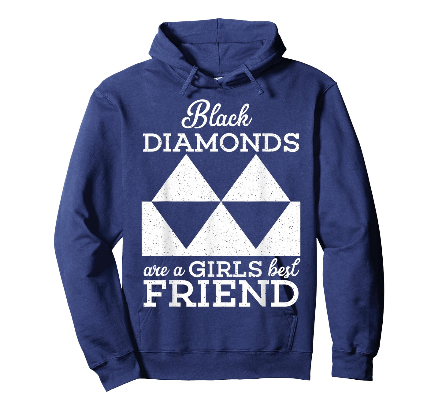 Black Diamonds Are A Girls Best Friend Funny Skiing Ski T-Shirt