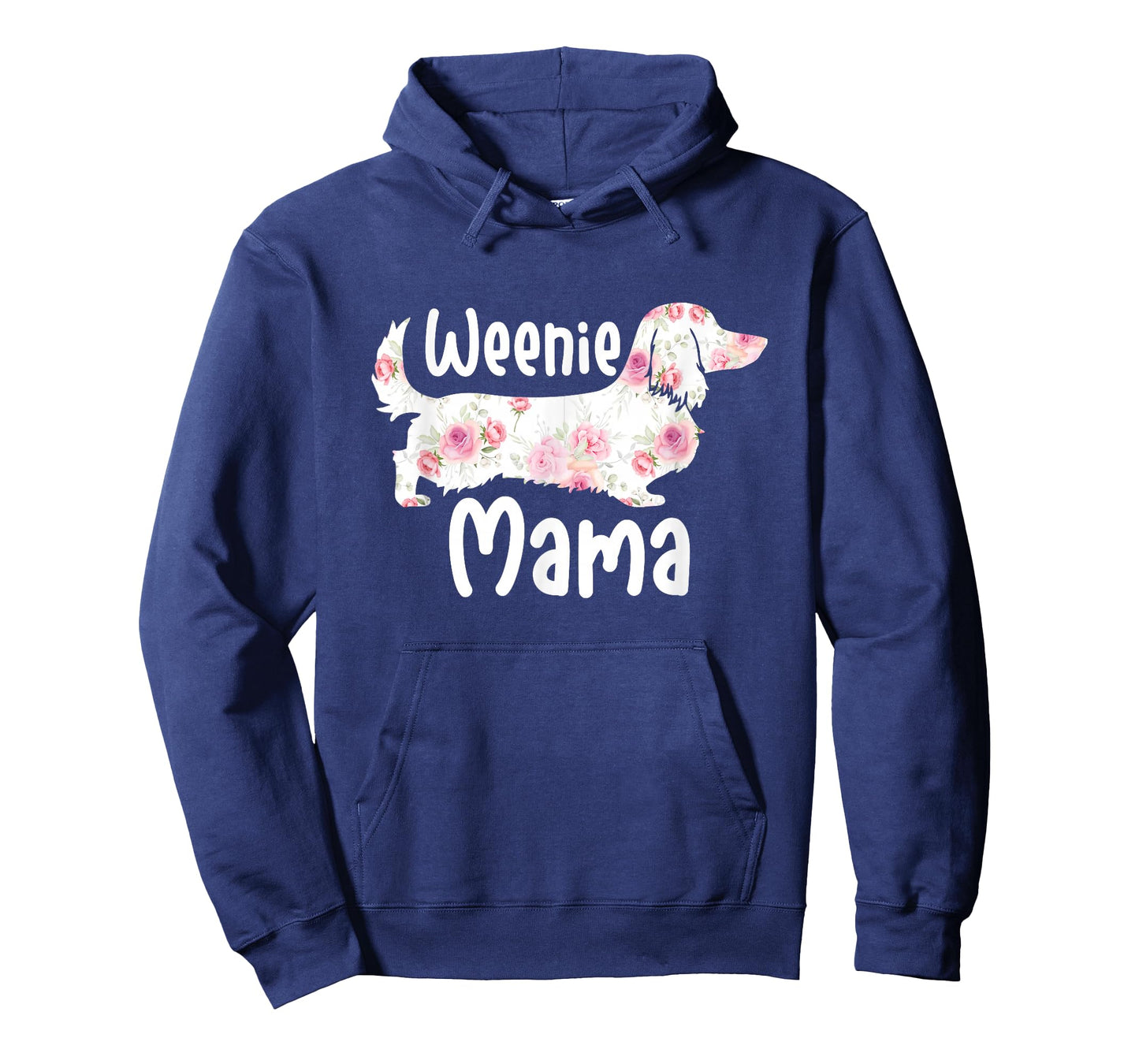 Funny Dachshund Weenie Mama Floral Wiener Dog Lover T-Shirt