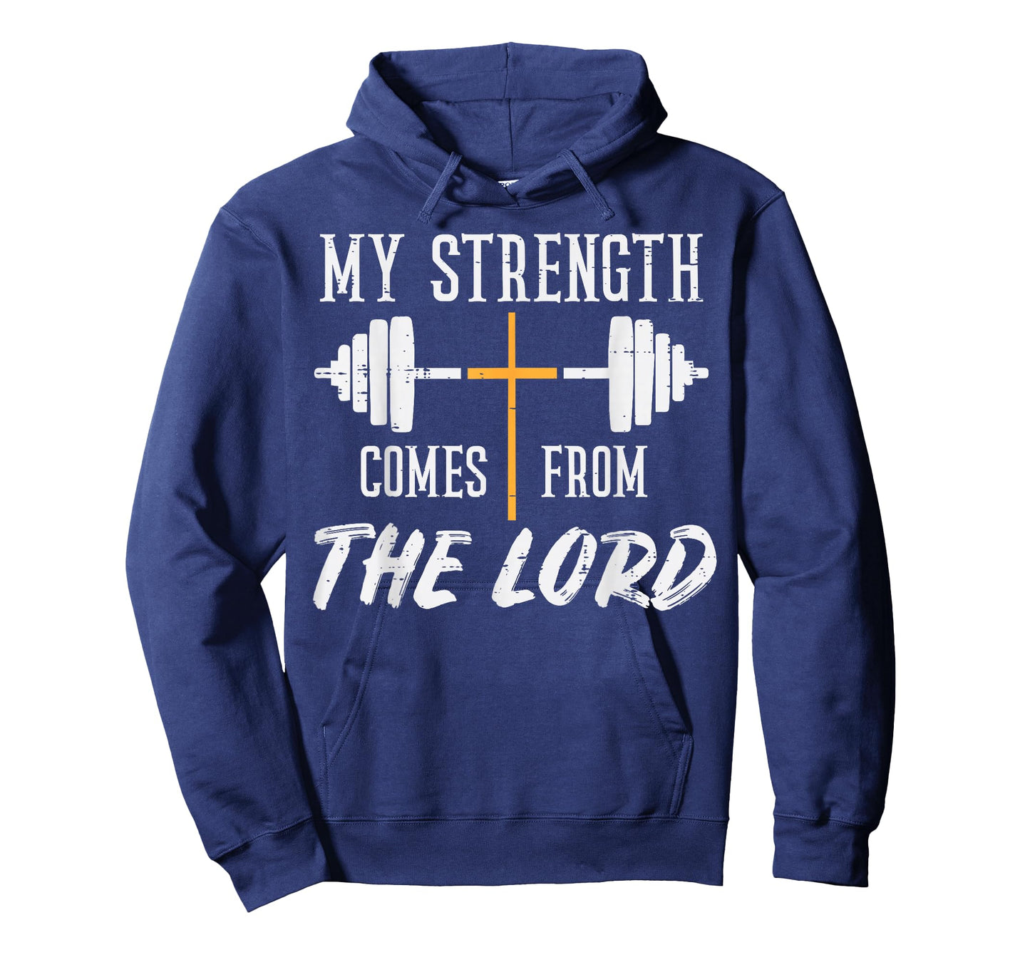 Gym My Strength Comes From Lord Workout Christian Women Men T-Shirt
