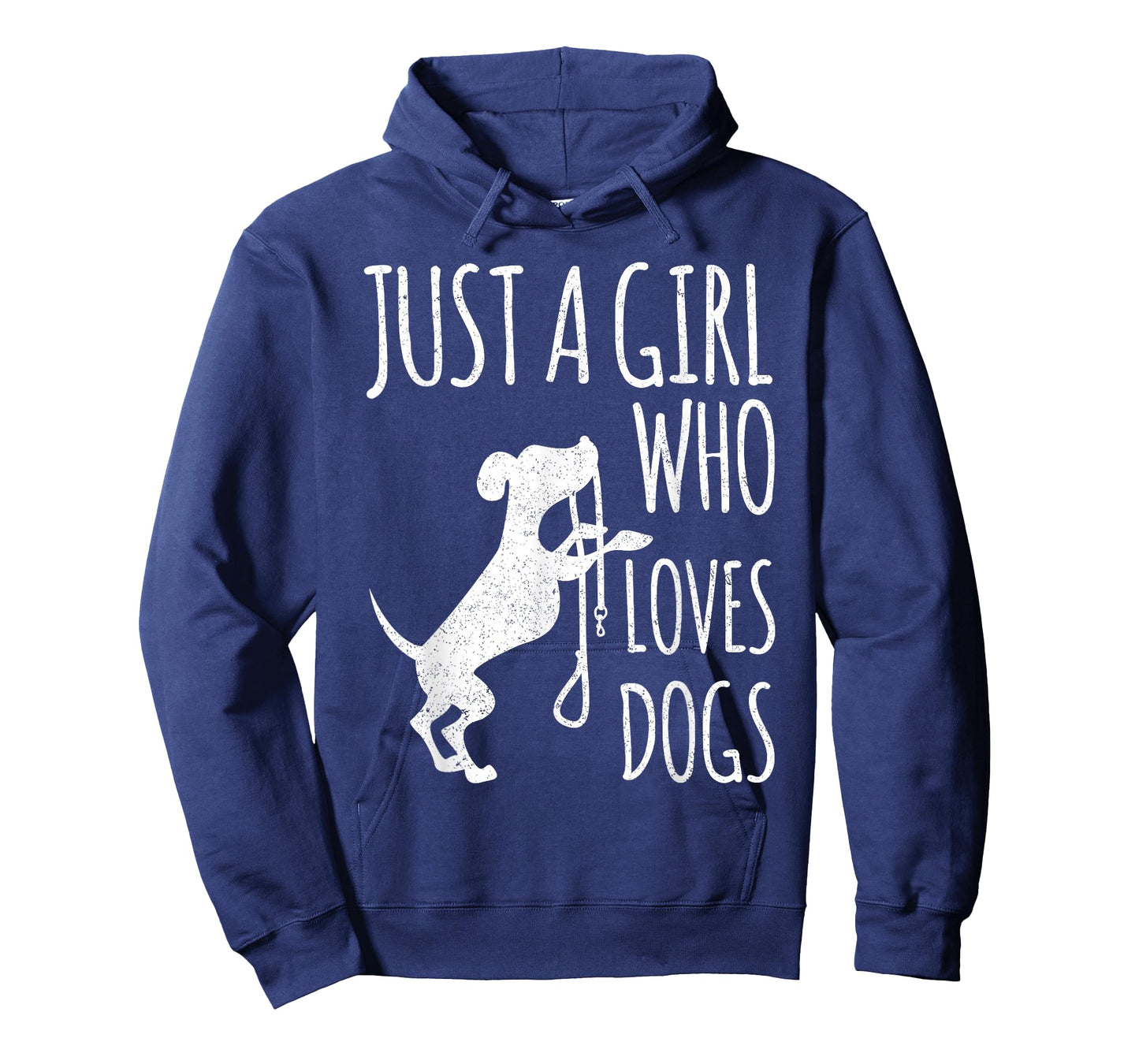 Just a Girl Who Loves Dogs Funny T-Shirt